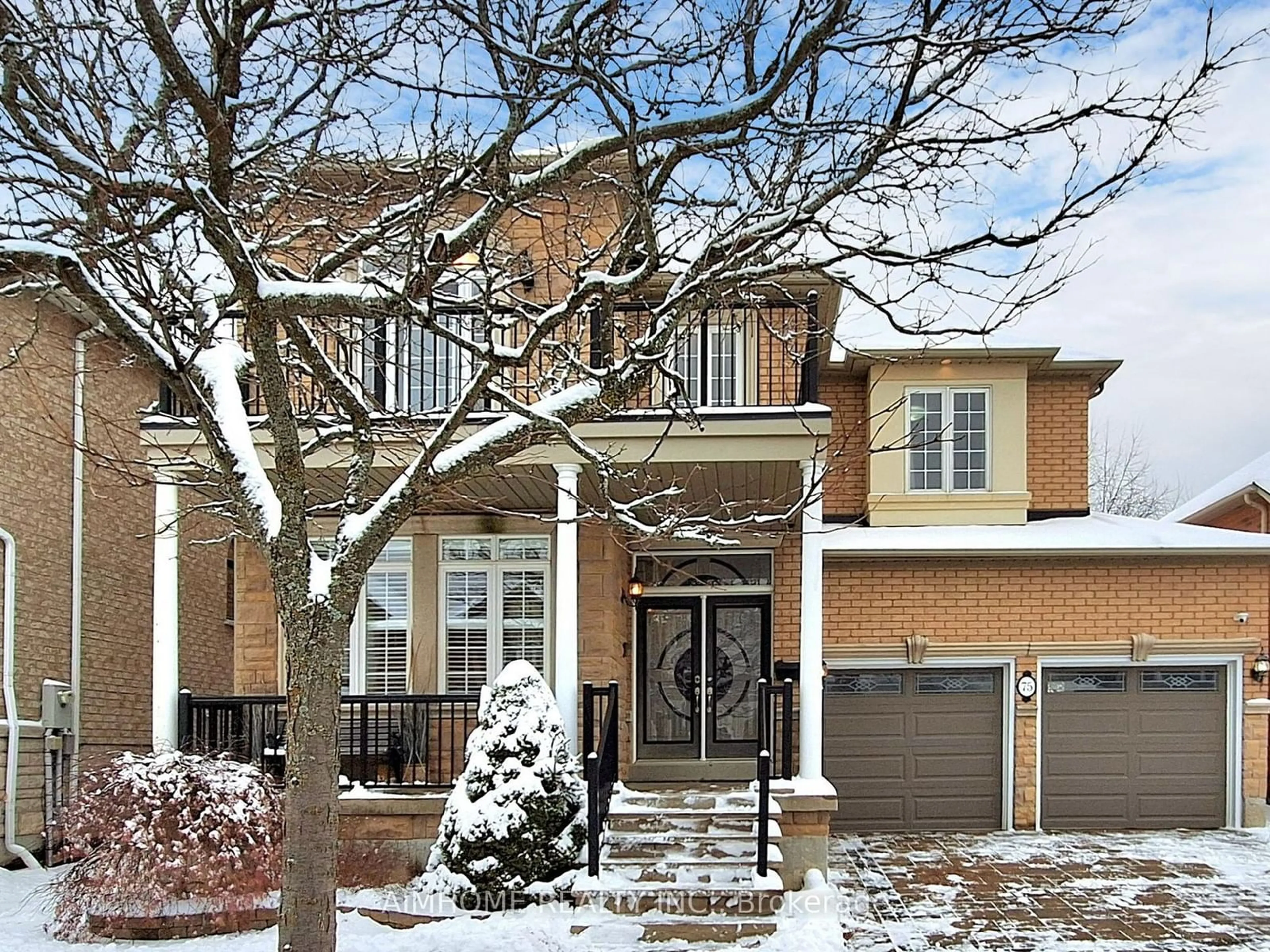 Home with brick exterior material, street for 75 Brass Dr, Richmond Hill Ontario L4E 4T4