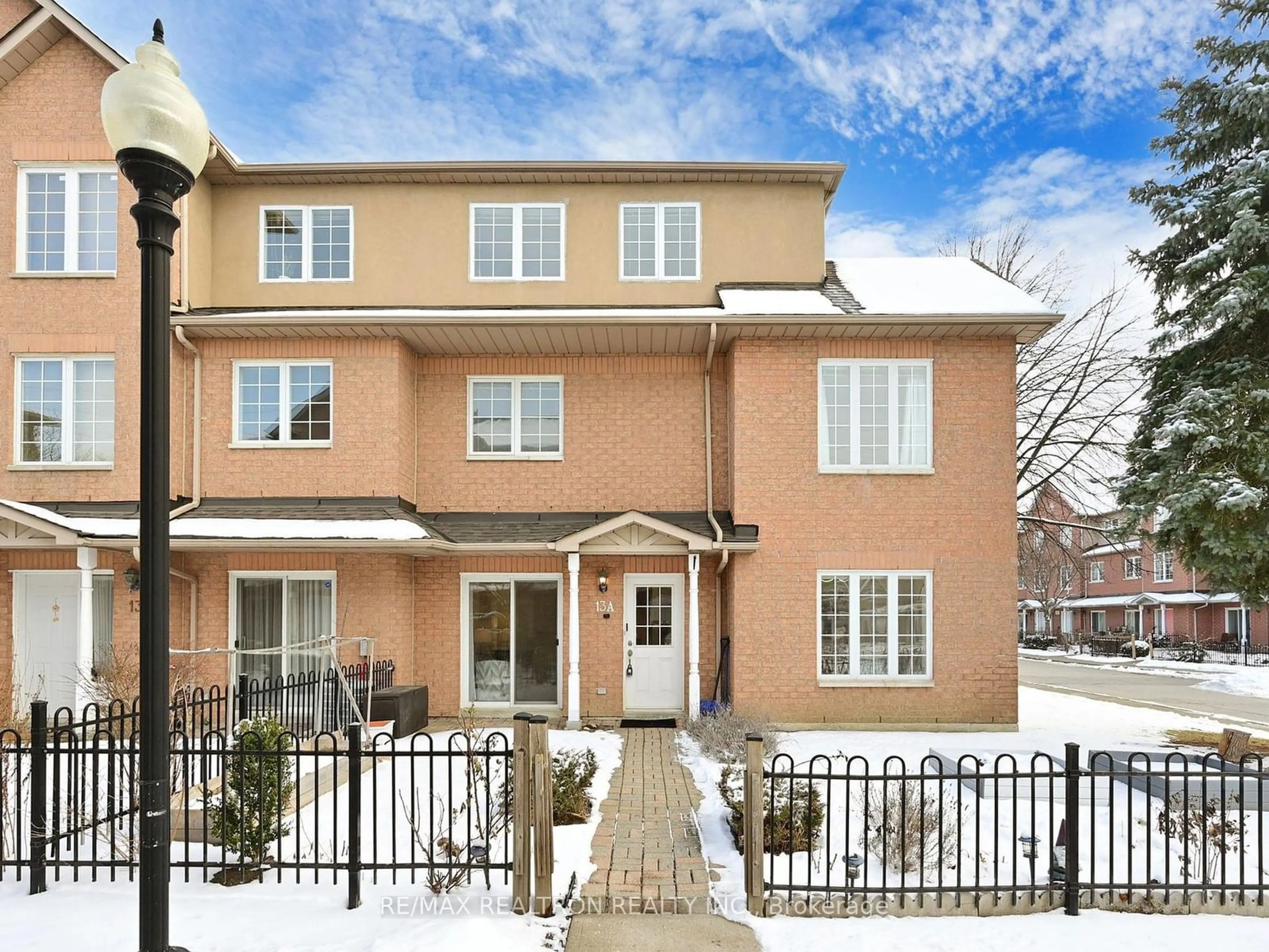 Home with brick exterior material, street for 12 St Moritz Way #13A, Markham Ontario L3R 4E8