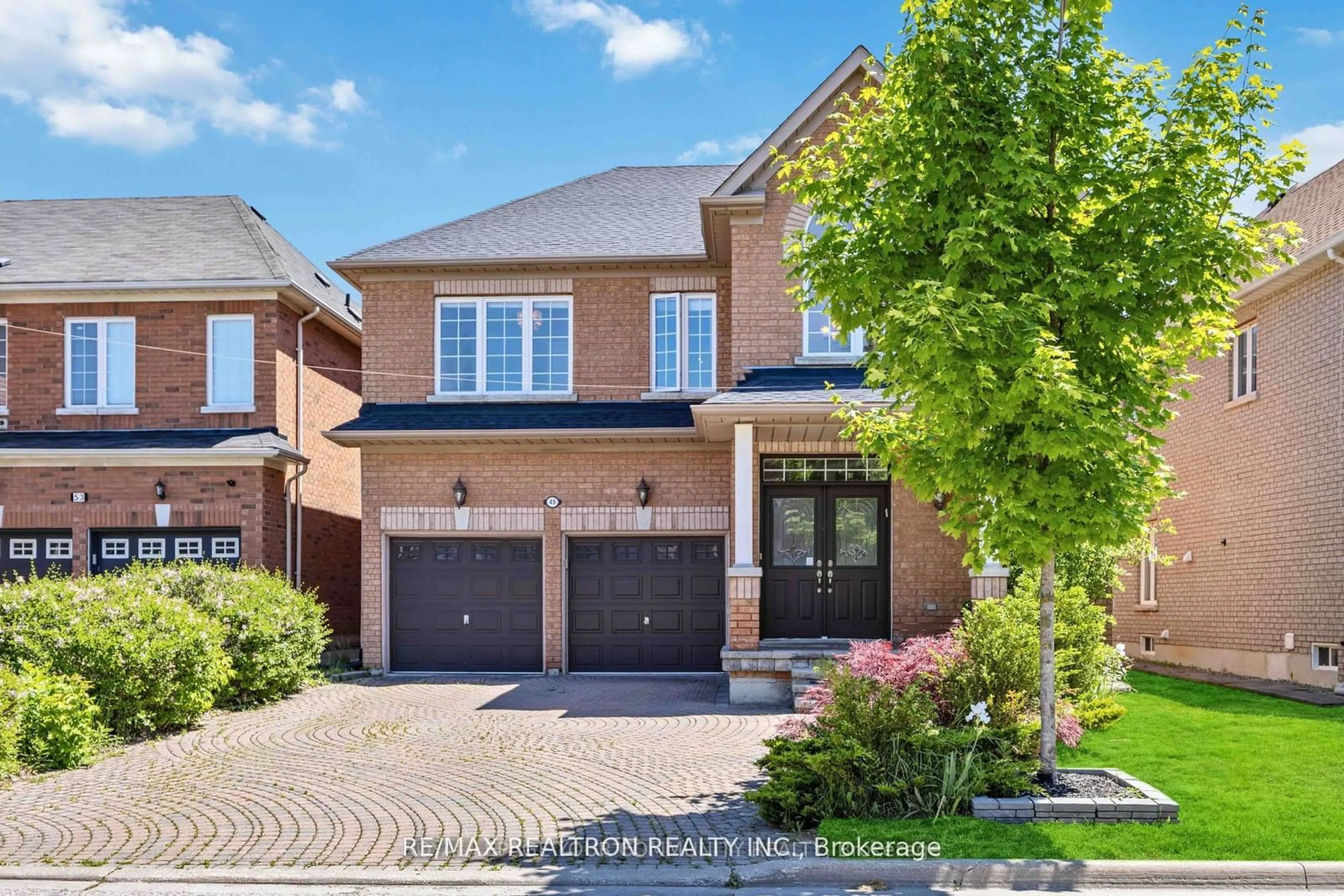 Home with brick exterior material, street for 49 Arbourview Dr, Vaughan Ontario L4K 5L9