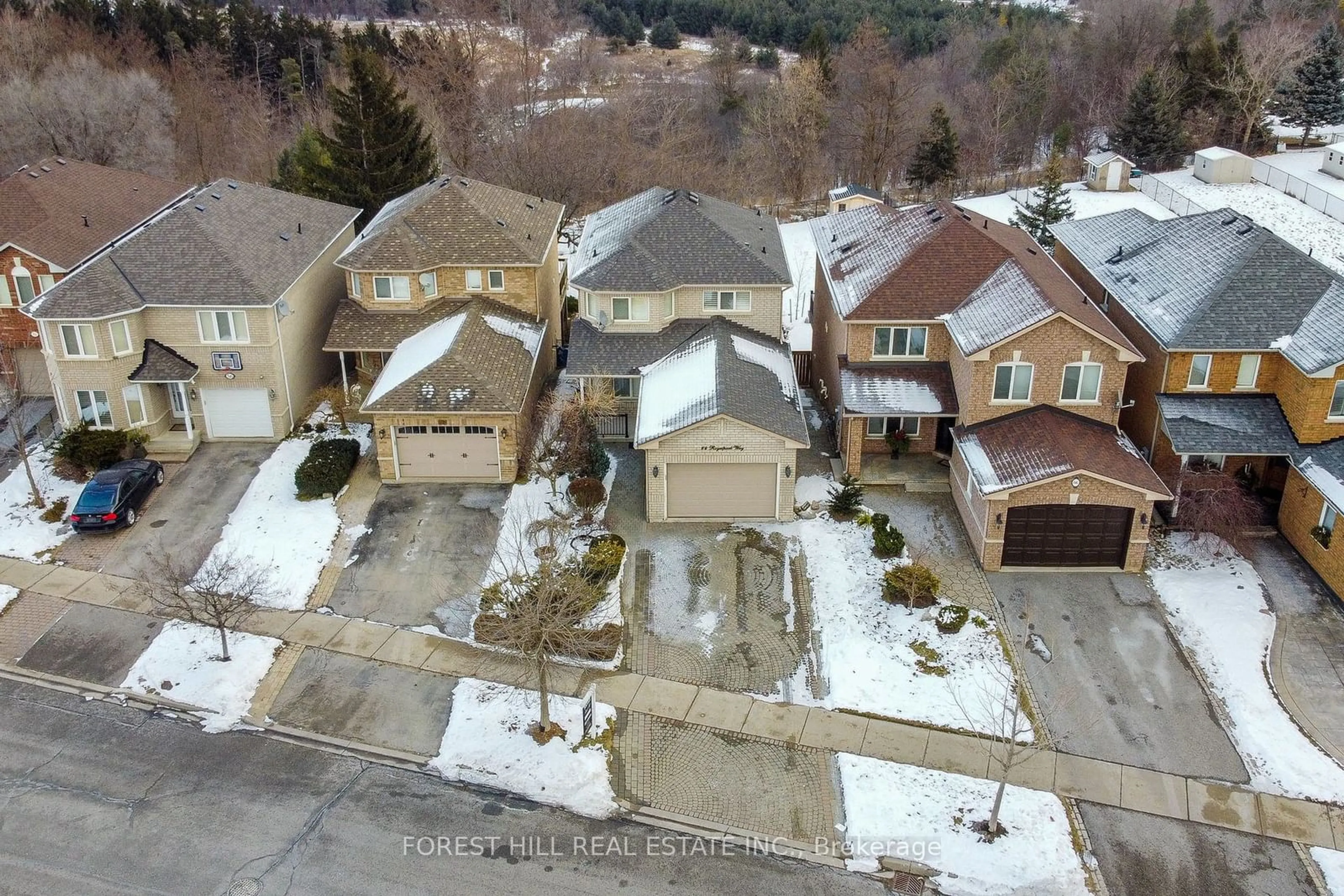 A pic from outside/outdoor area/front of a property/back of a property/a pic from drone, street for 64 Royalpark Way, Vaughan Ontario L4H 1J5