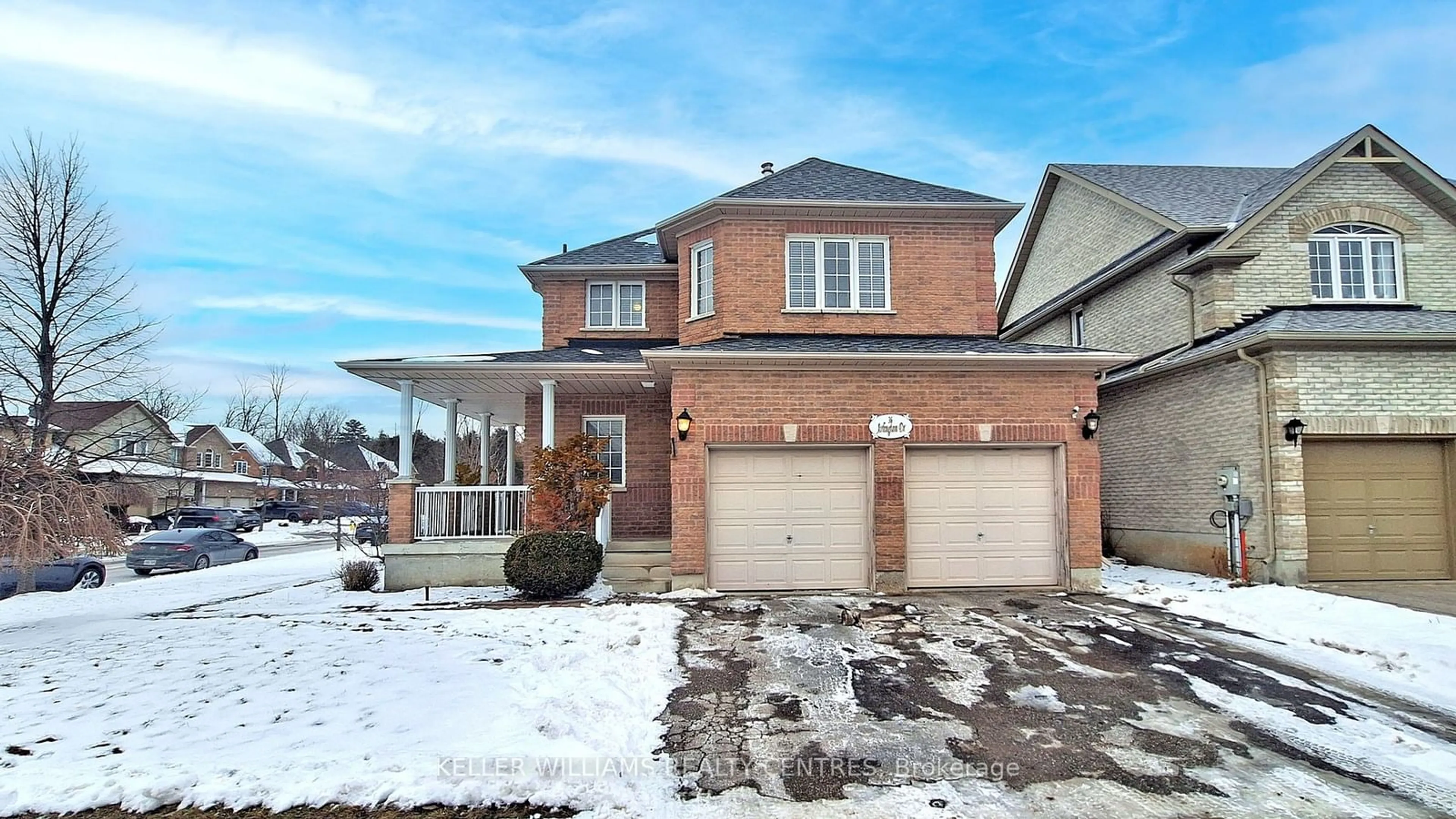 Home with brick exterior material, street for 36 Arlington Dr, Georgina Ontario L4P 4H5