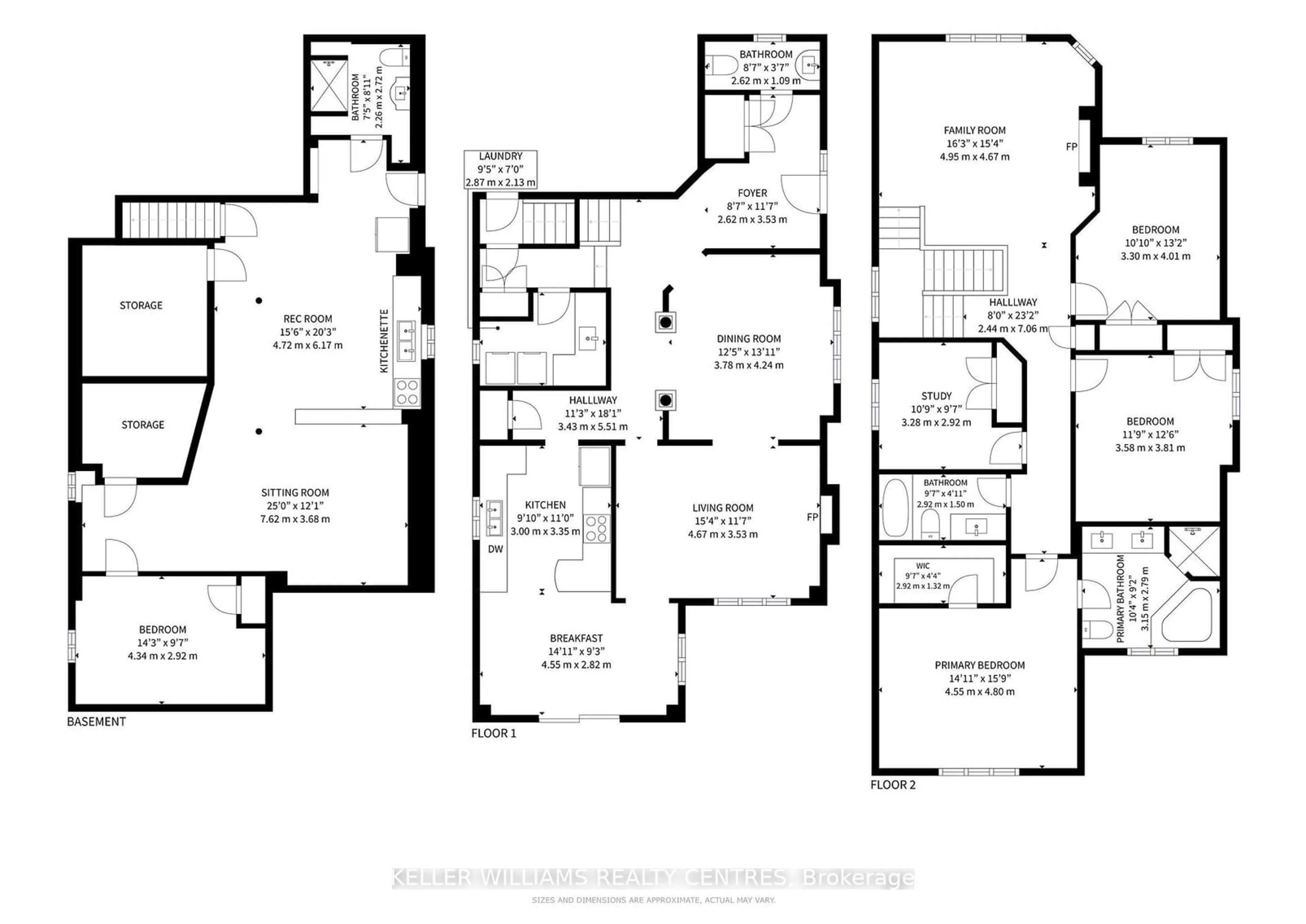 Floor plan for 36 Arlington Dr, Georgina Ontario L4P 4H5