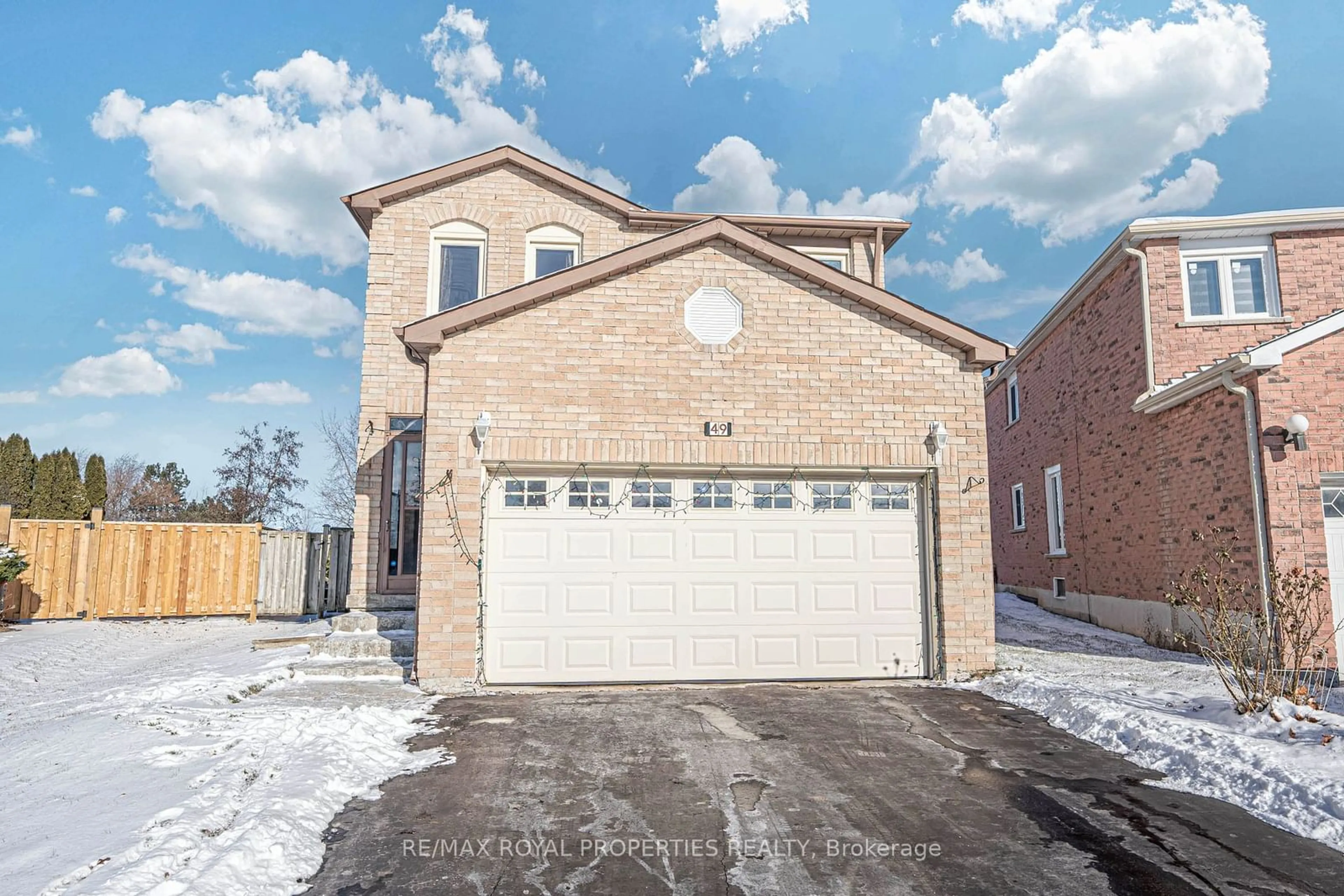 Home with brick exterior material, street for 49 Page Cres, Markham Ontario L3S 1W5