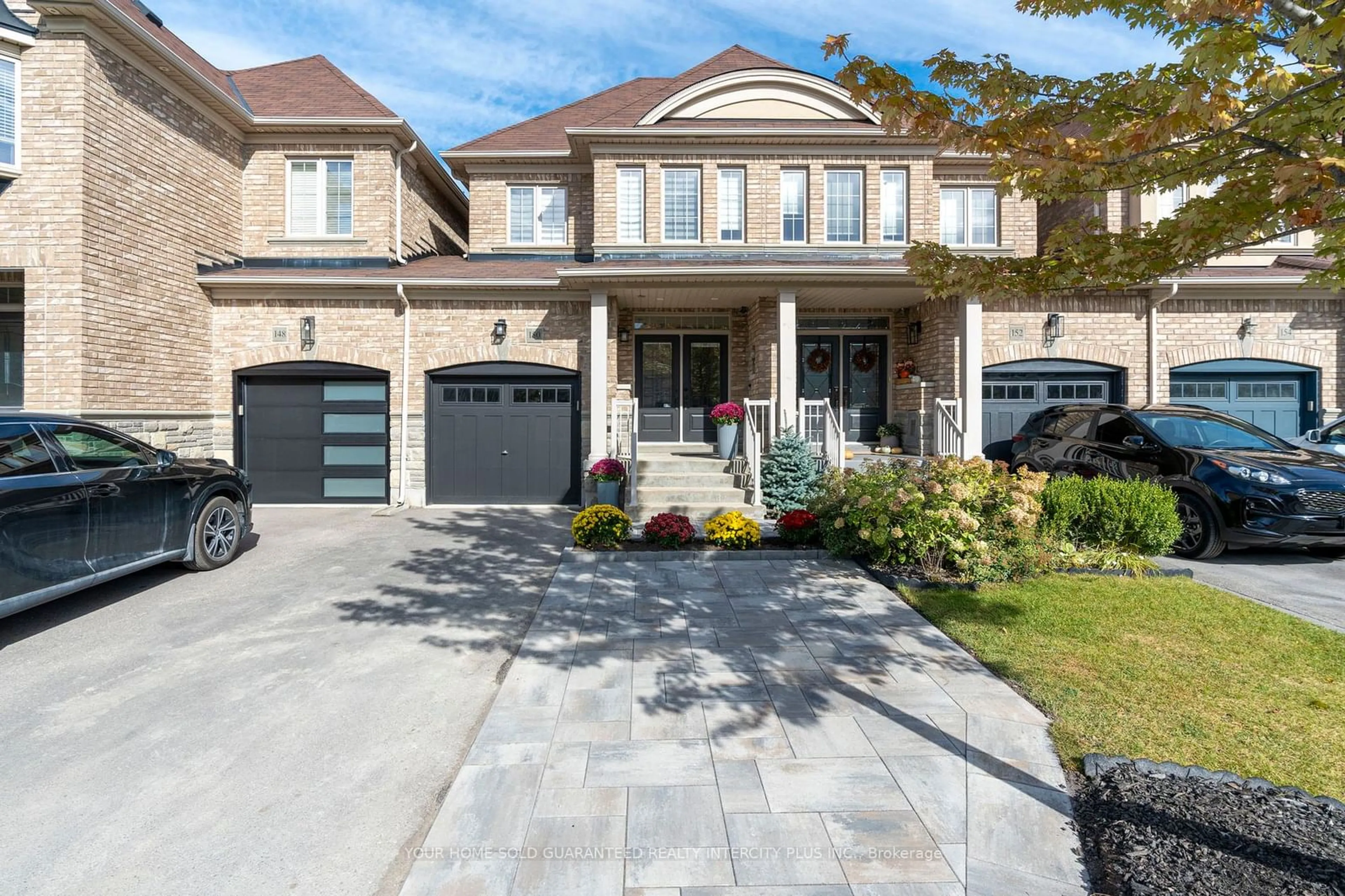 Home with brick exterior material, street for 150 Lindbergh Dr, Vaughan Ontario L4H 3L7