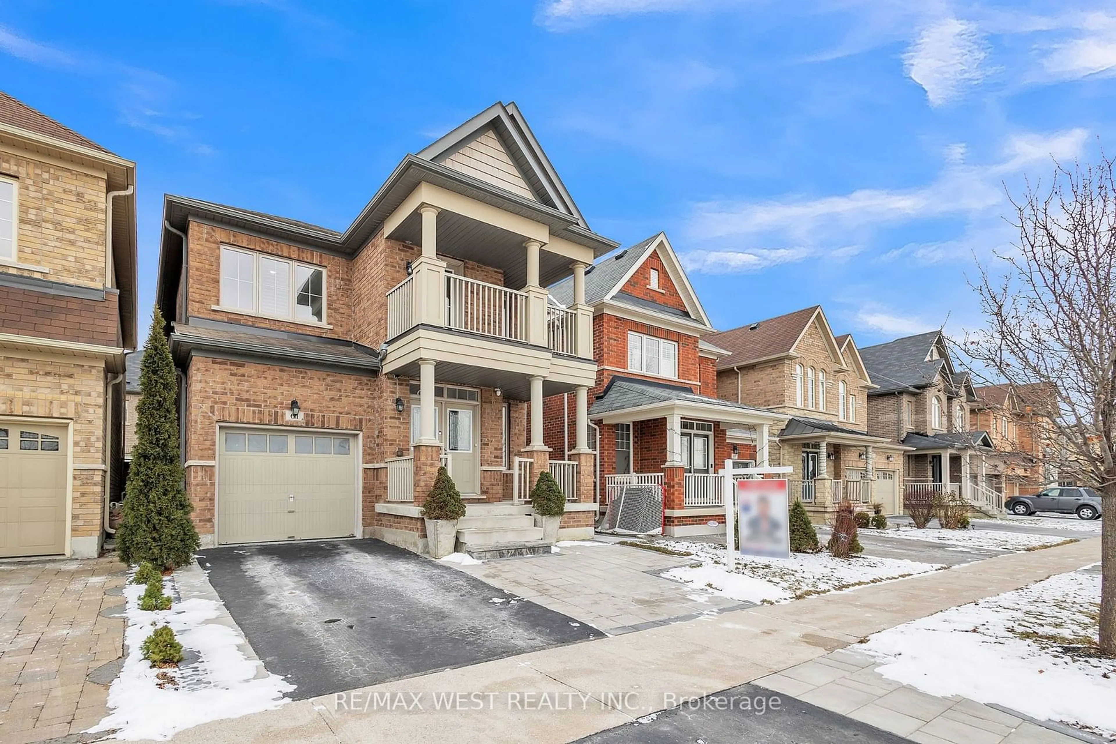 Home with brick exterior material, street for 61 Richler Ave, Vaughan Ontario L4H 3Y6