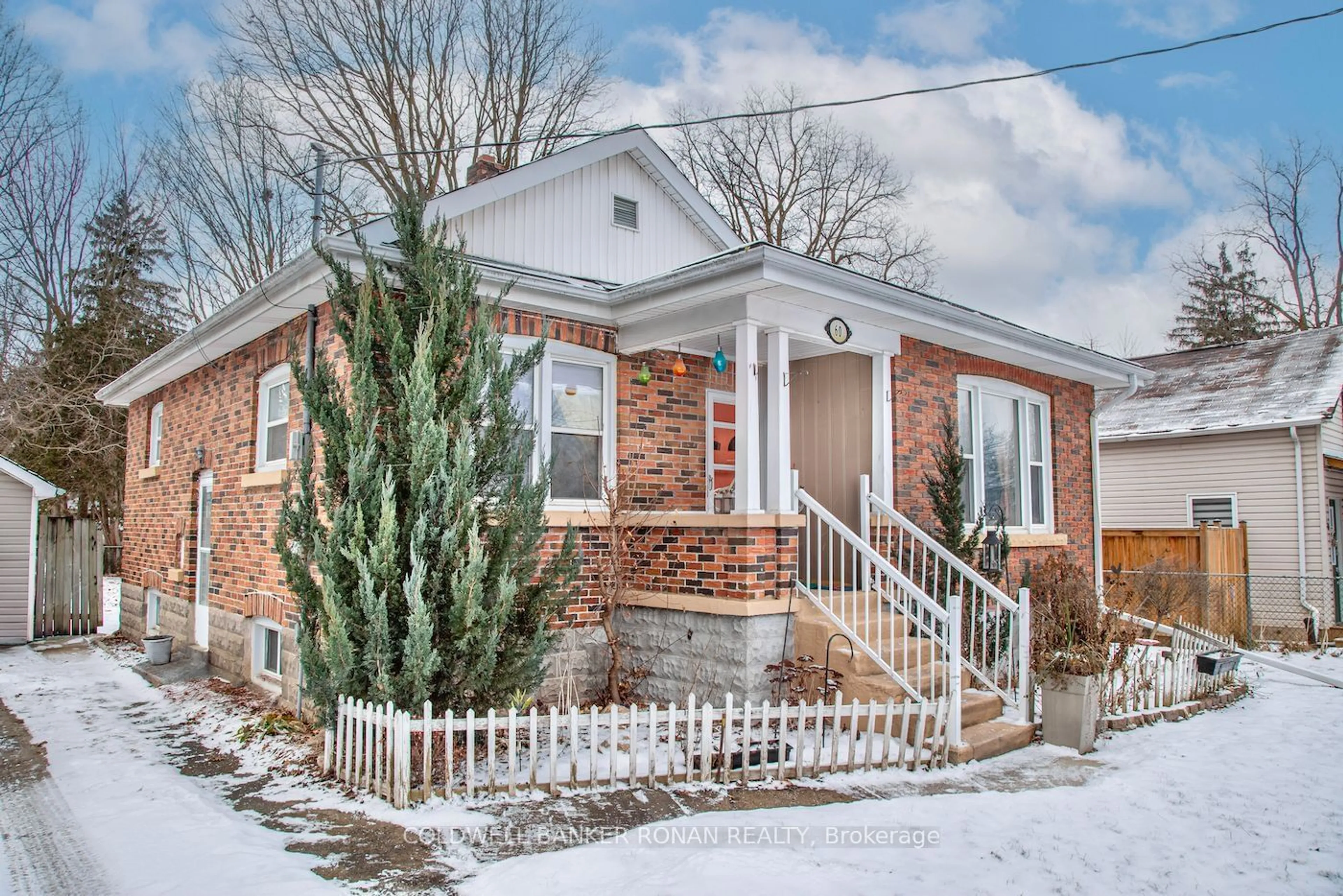 Home with brick exterior material, street for 60 Church St, New Tecumseth Ontario L9R 1G9