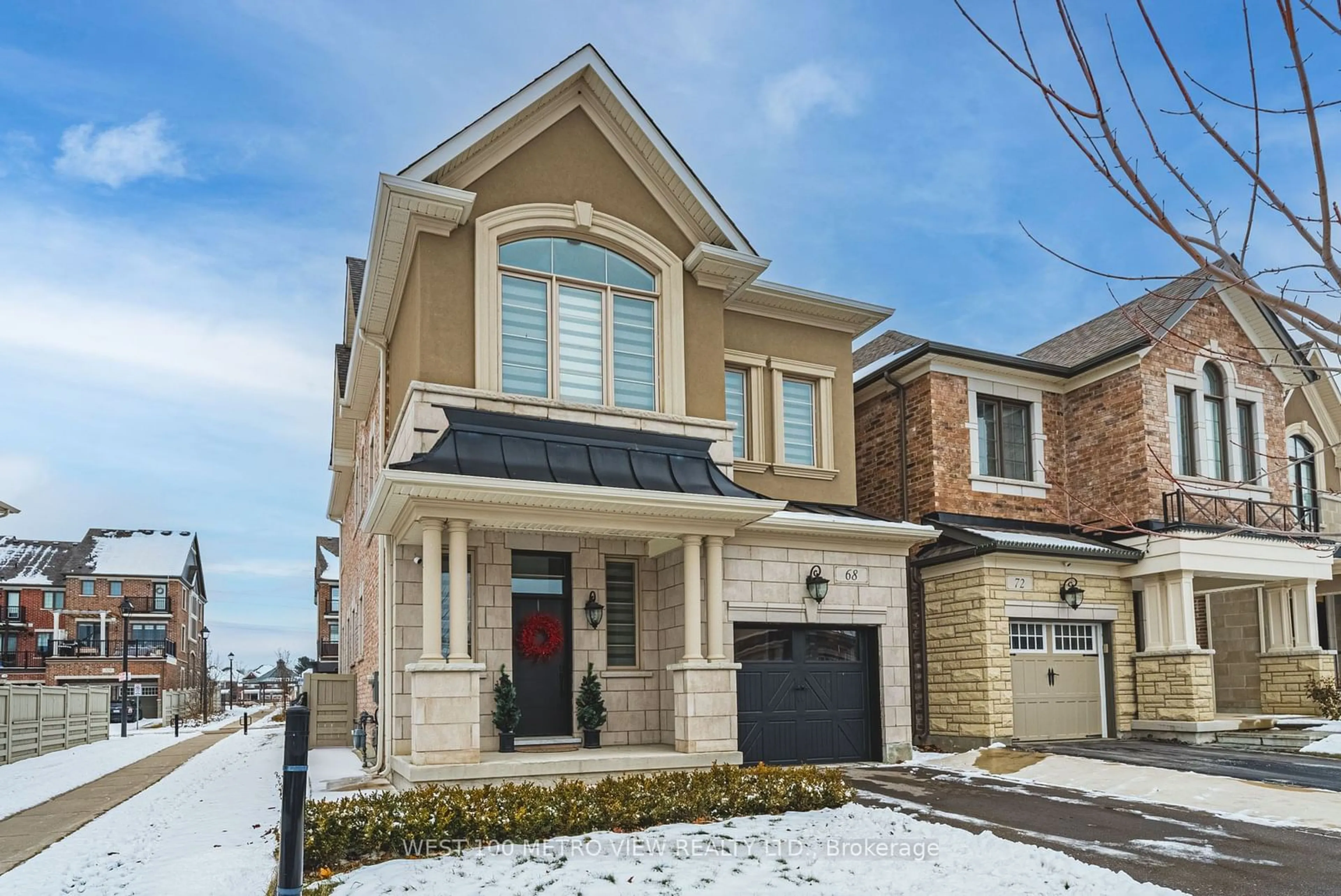 Home with brick exterior material, street for 68 Lacrosse Tr, Vaughan Ontario L4H 4S8