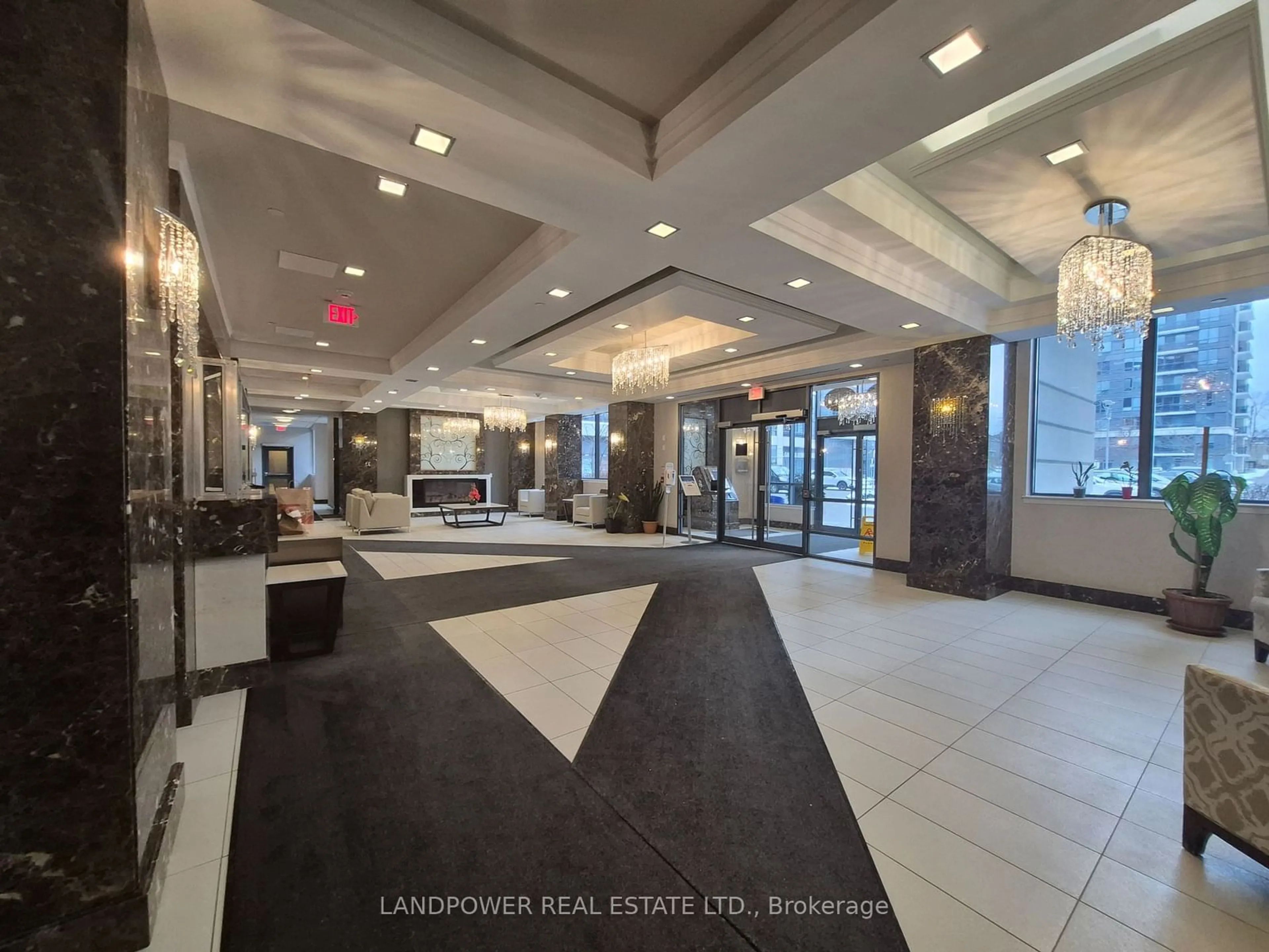 Lobby for 376 Highway 7 #507, Richmond Hill Ontario L4B 0C7