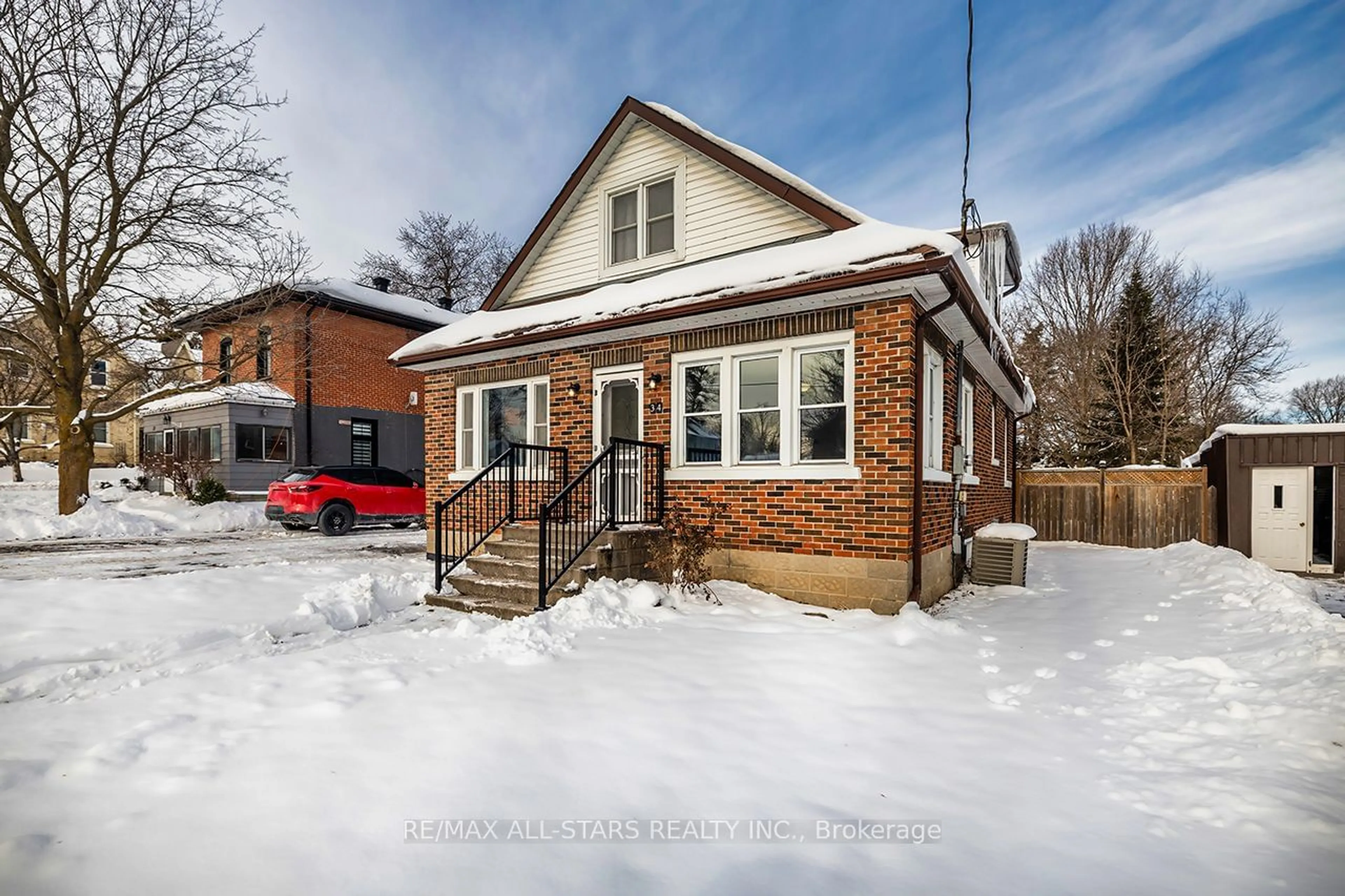 Home with brick exterior material, street for 34 River St, Brock Ontario L0C 1H0