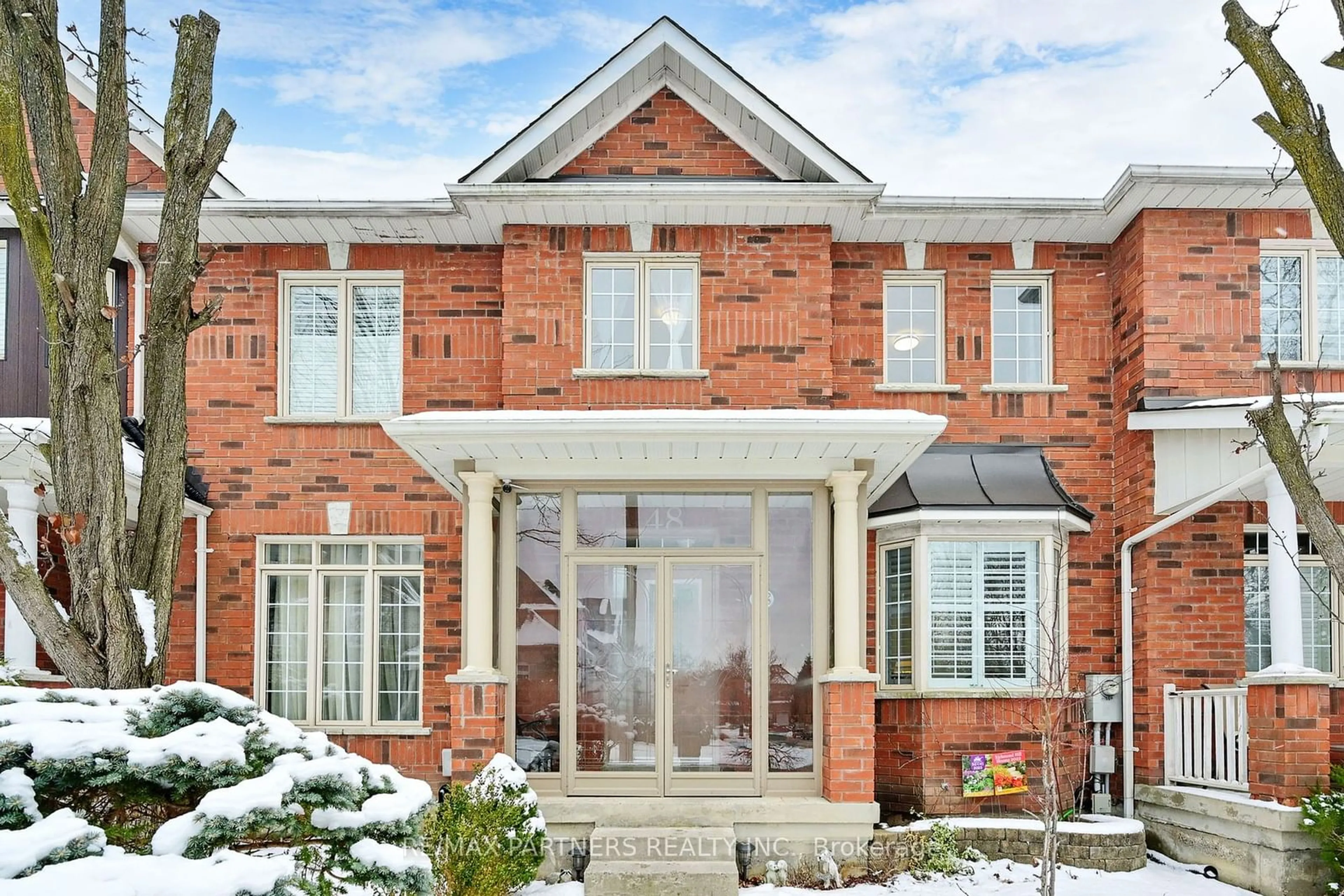 Home with brick exterior material, street for 48 Catalina Cres, Richmond Hill Ontario L4S 2H7