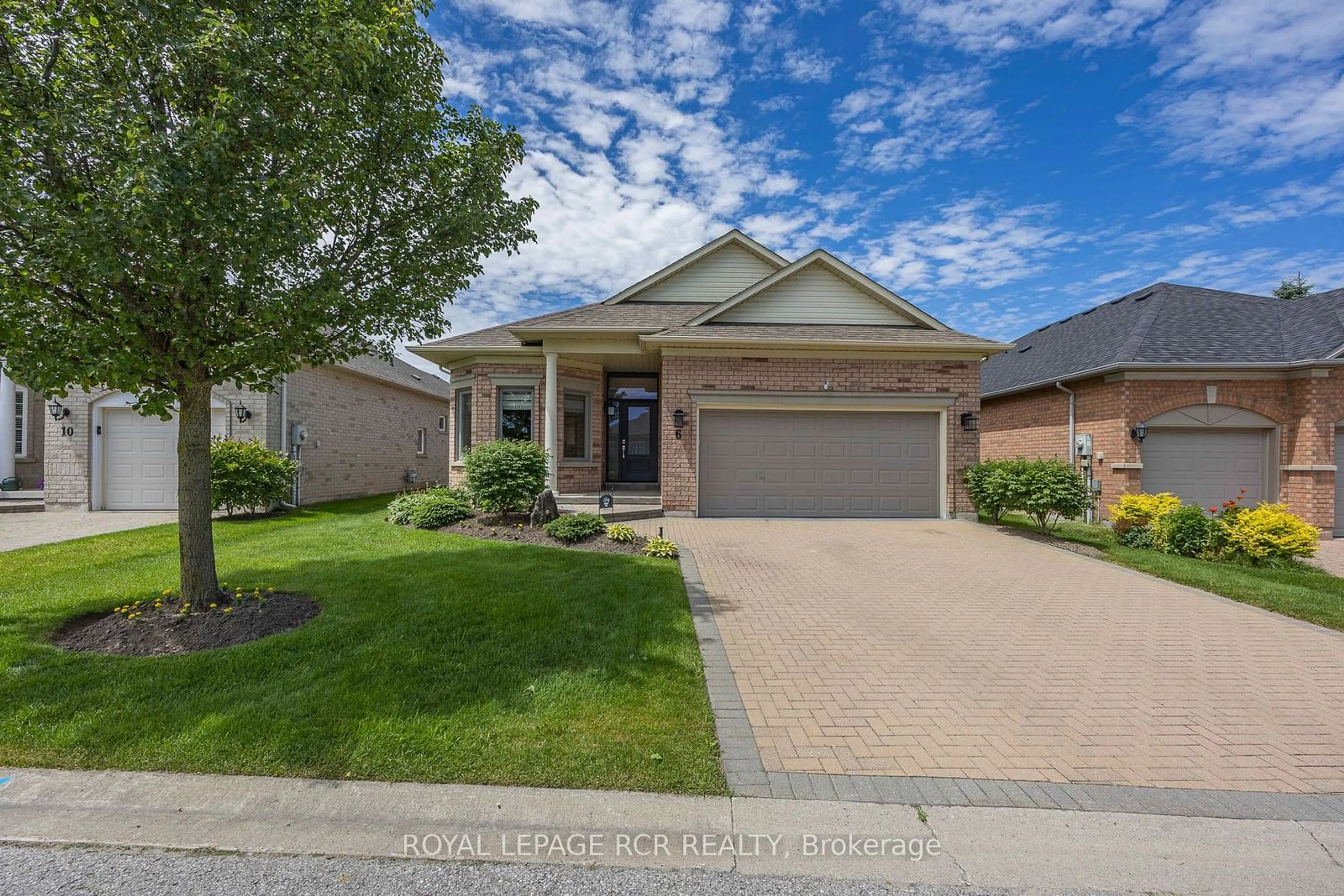 Home with brick exterior material, street for 6 Faldos Flight, Whitchurch-Stouffville Ontario L4A 1M8