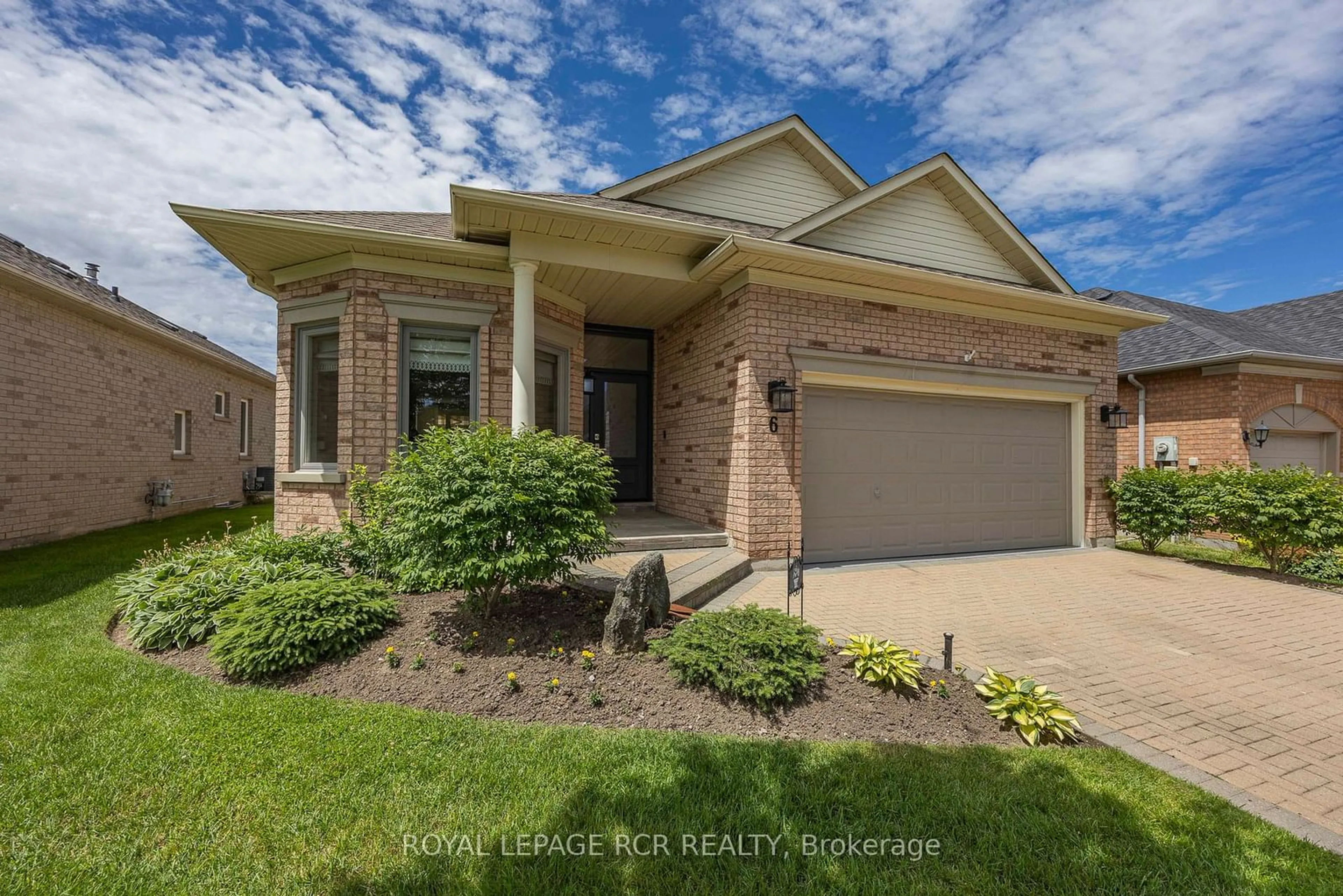 Home with brick exterior material, street for 6 Faldos Flight, Whitchurch-Stouffville Ontario L4A 1M8