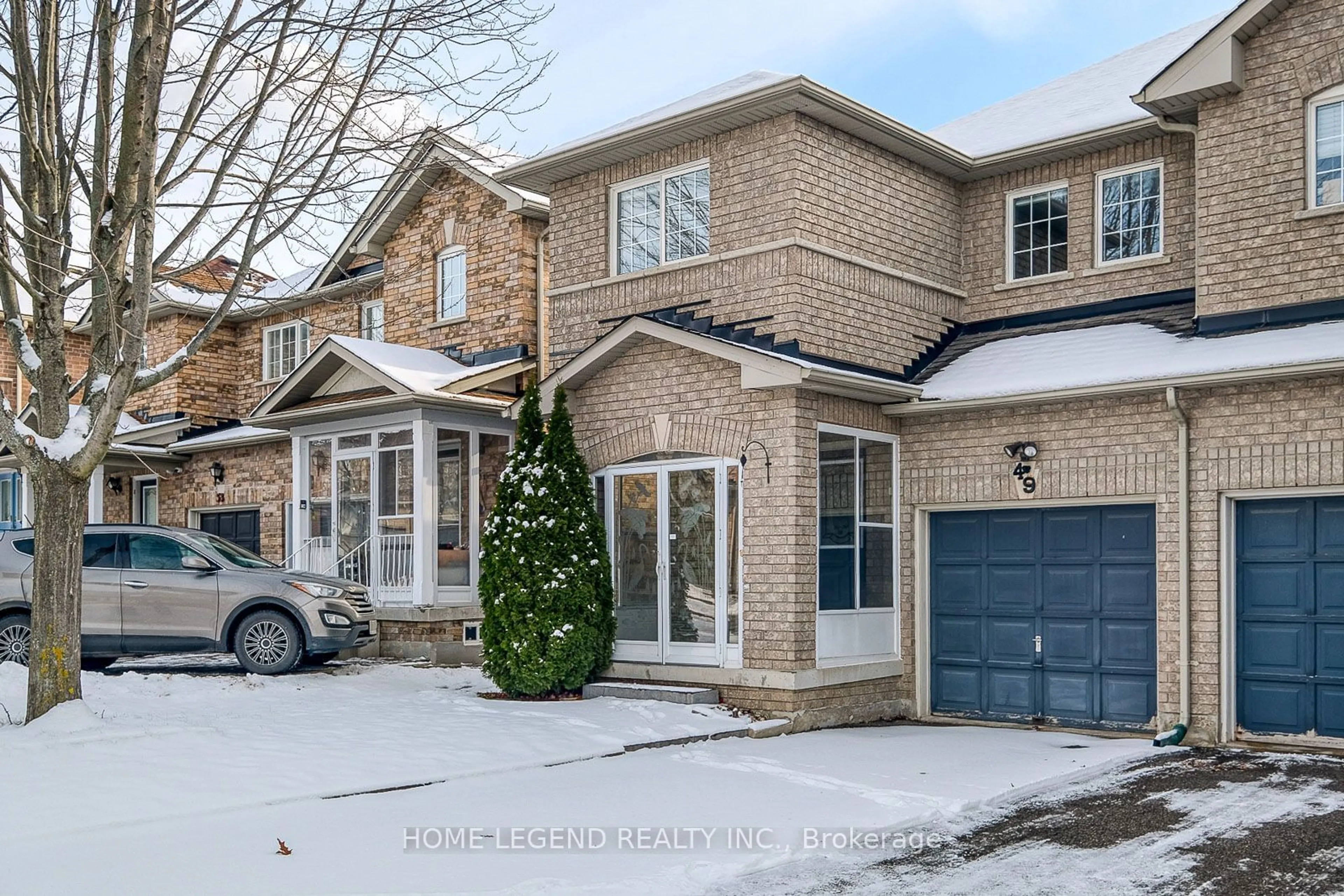 Home with brick exterior material, street for 49 Warren Bradley St, Markham Ontario L6C 2W4