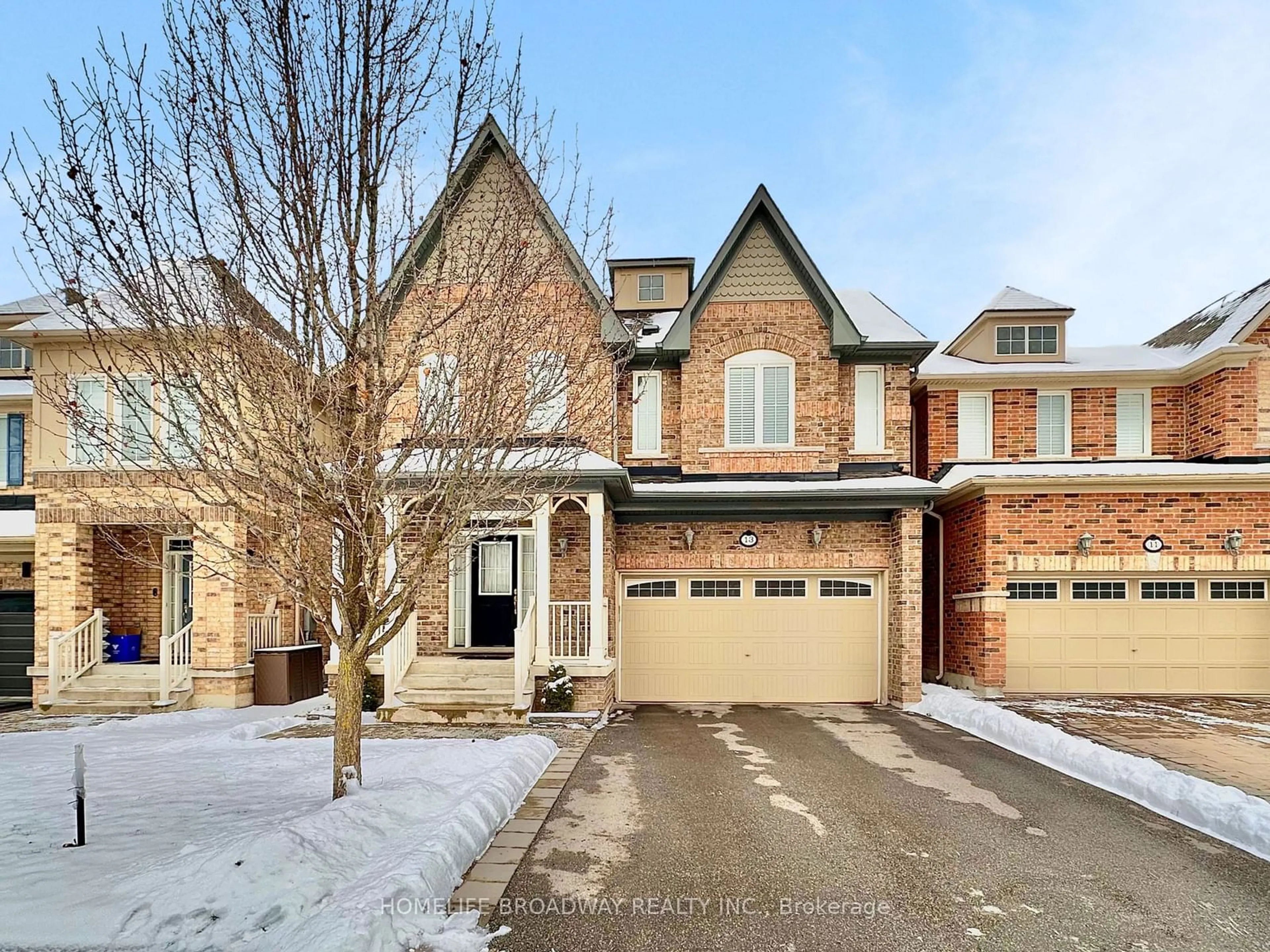 Home with brick exterior material, street for 13 Duke Of Cornwall Dr, Markham Ontario L6C 0L3