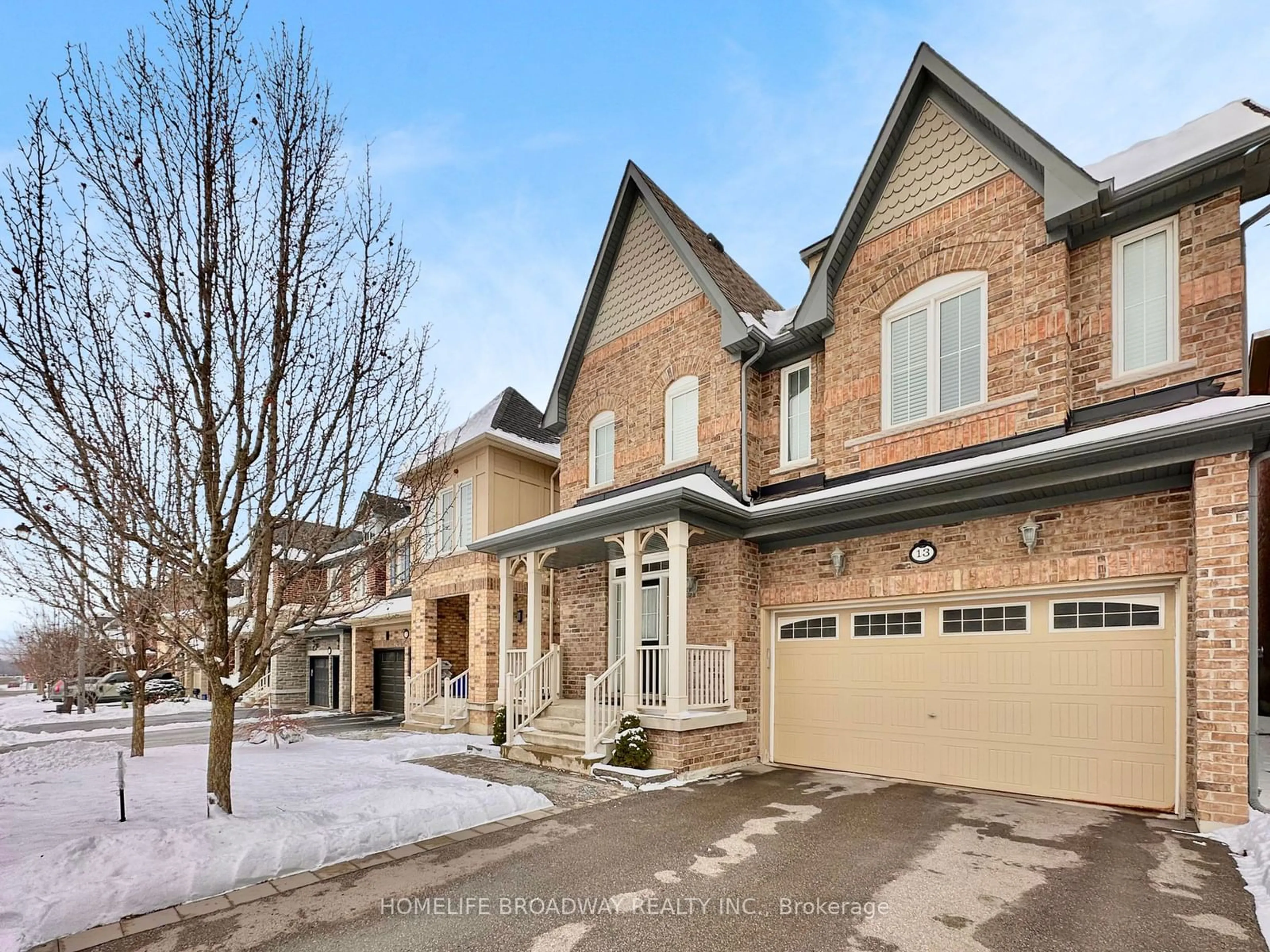 Home with brick exterior material, street for 13 Duke Of Cornwall Dr, Markham Ontario L6C 0L3