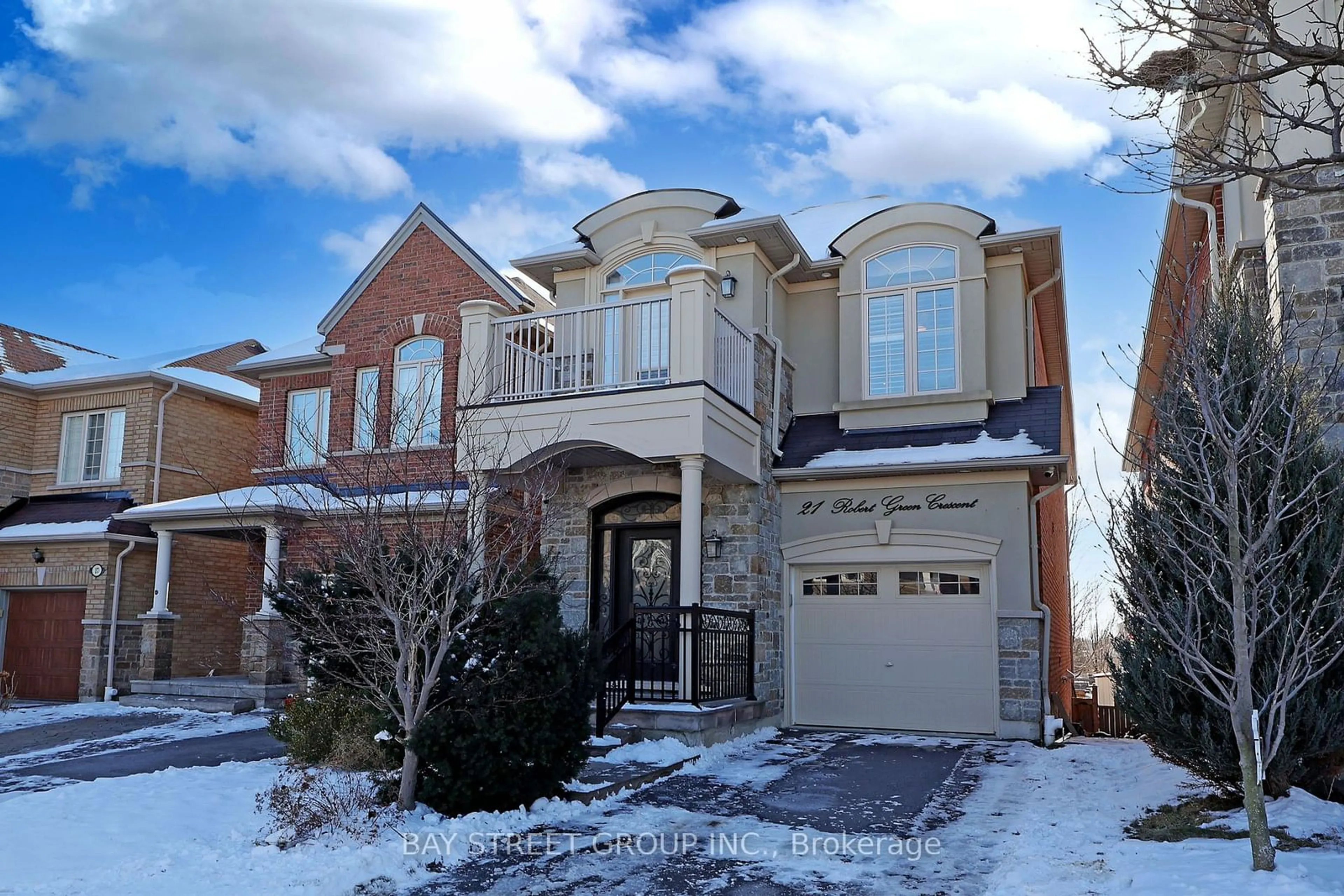 Home with brick exterior material, street for 21 Robert Green Cres, Vaughan Ontario L6A 0V6