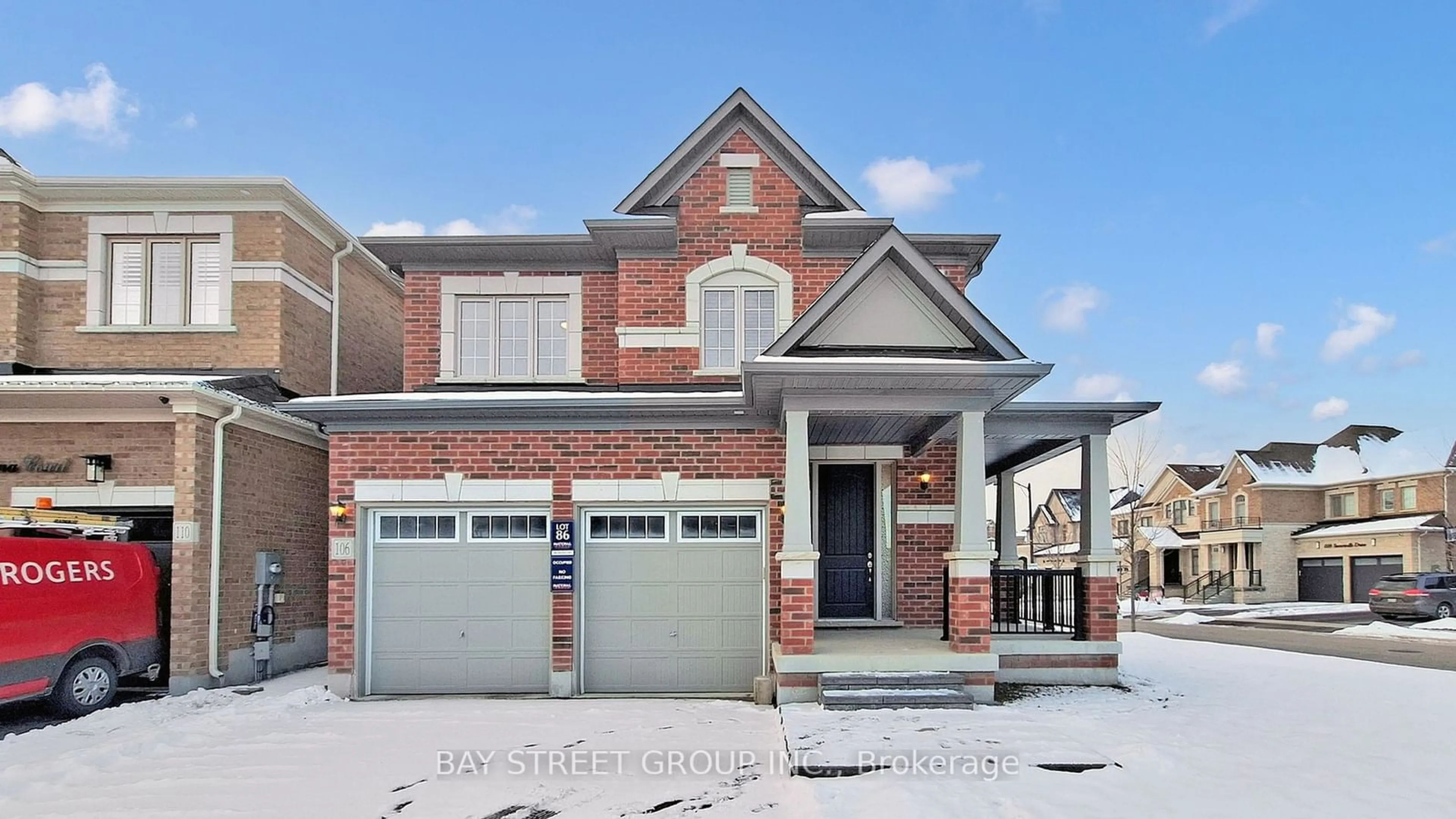 Home with brick exterior material, street for 106 HELENA Crt, Newmarket Ontario L3X 0K2