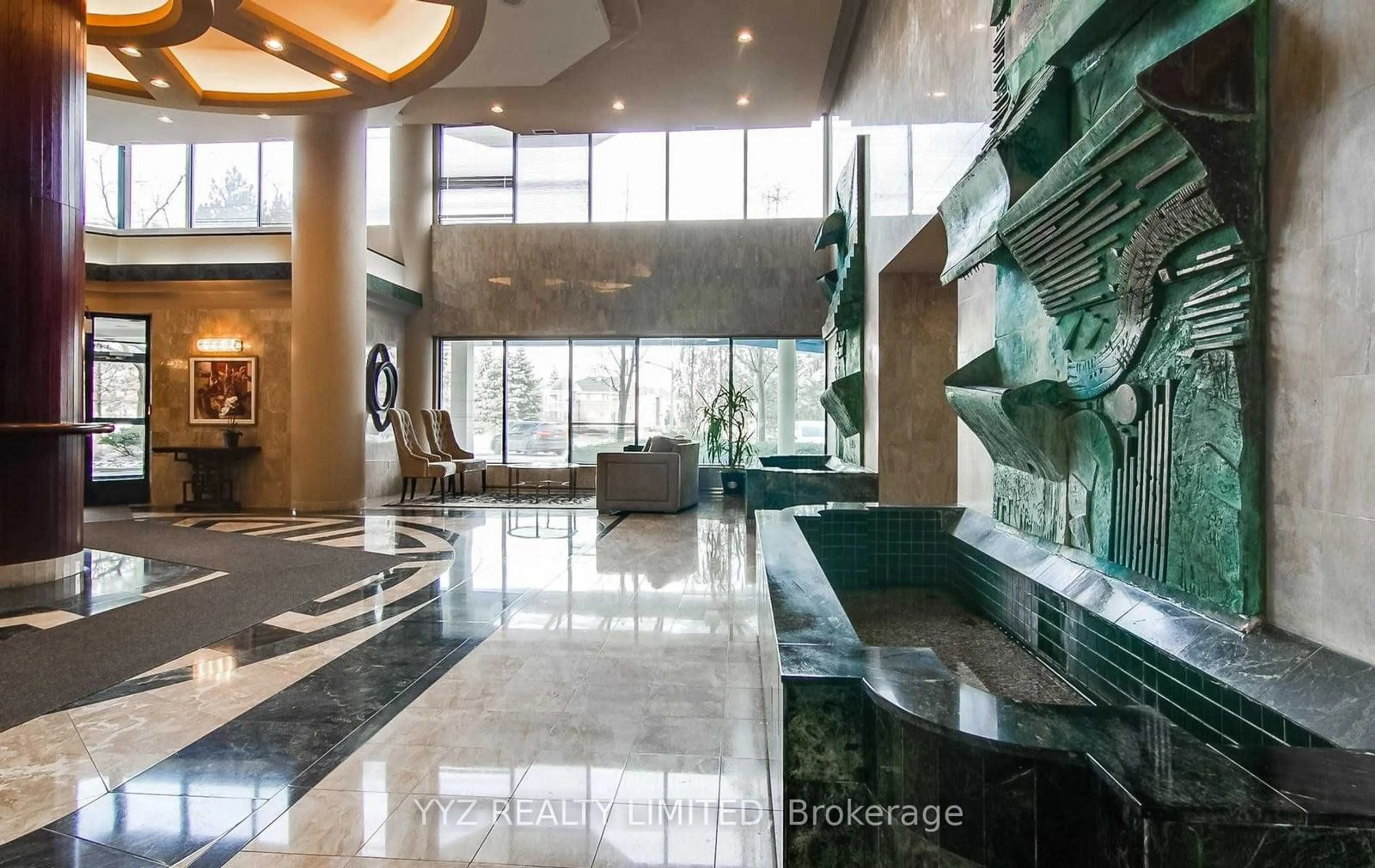 Lobby for 1 Clark Ave #808, Vaughan Ontario L4J 7Y6