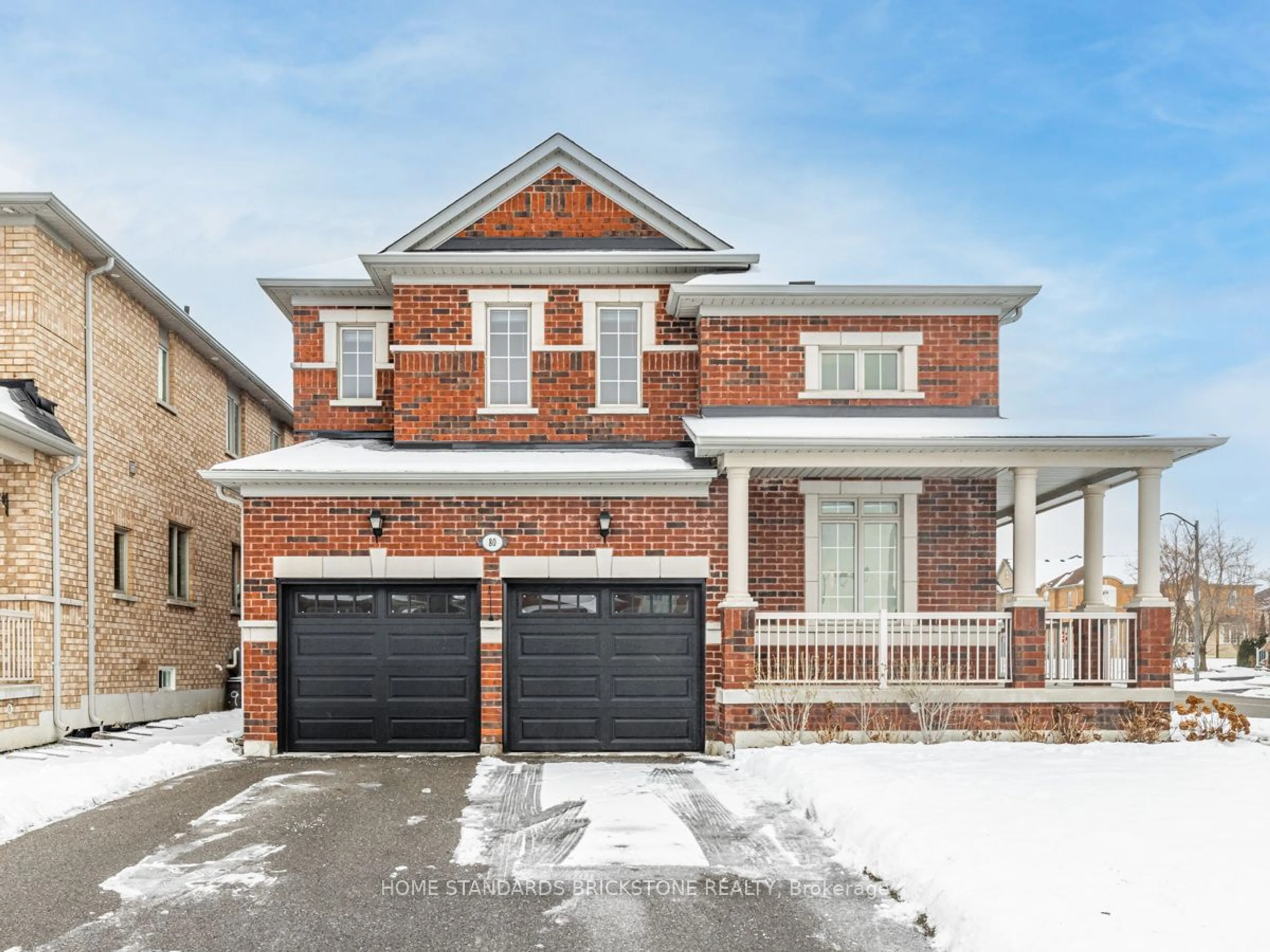 Home with brick exterior material, street for 80 Silker St, Vaughan Ontario L6A 0P1