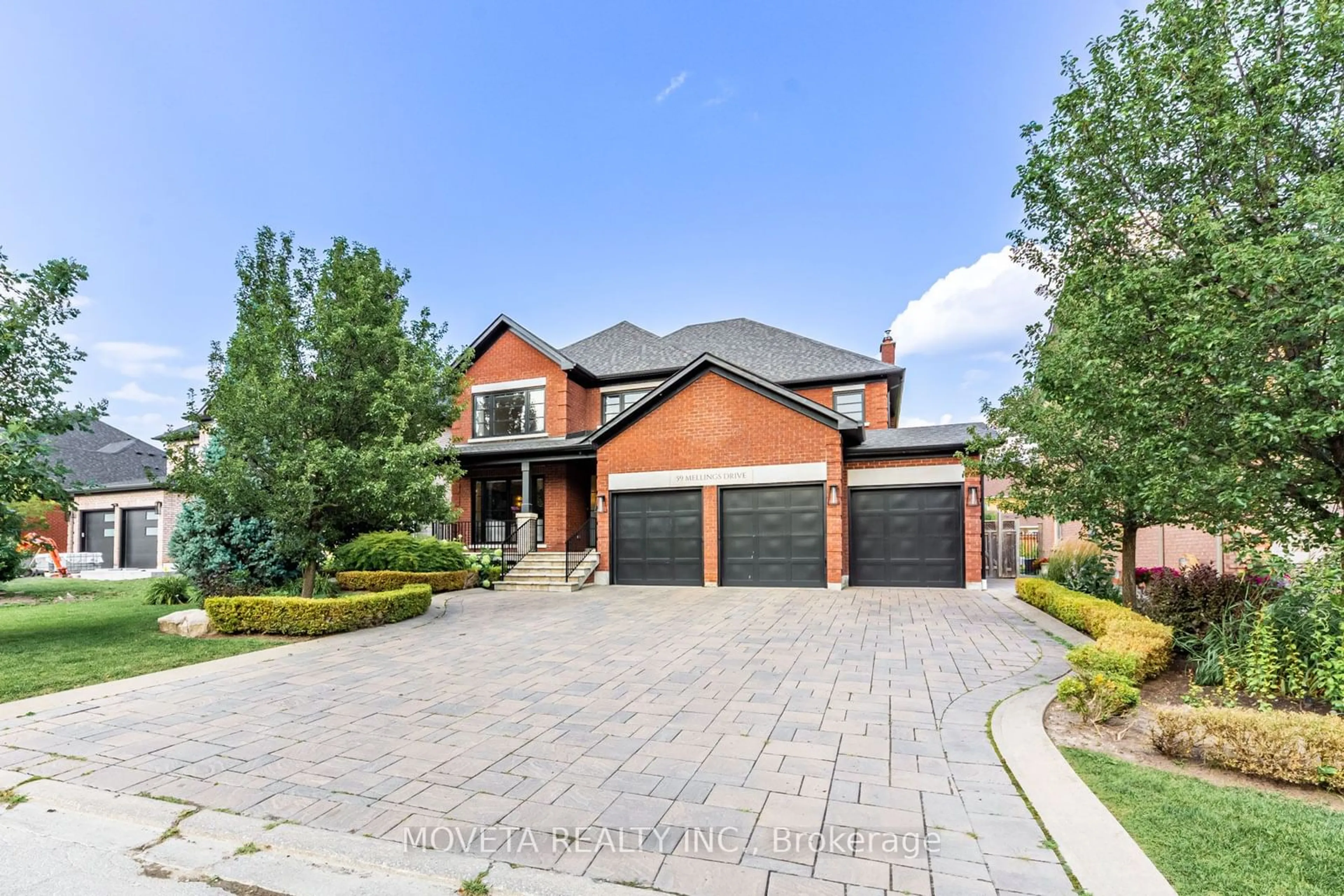 Home with brick exterior material, street for 59 Mellings Dr, Vaughan Ontario L4L 8J2