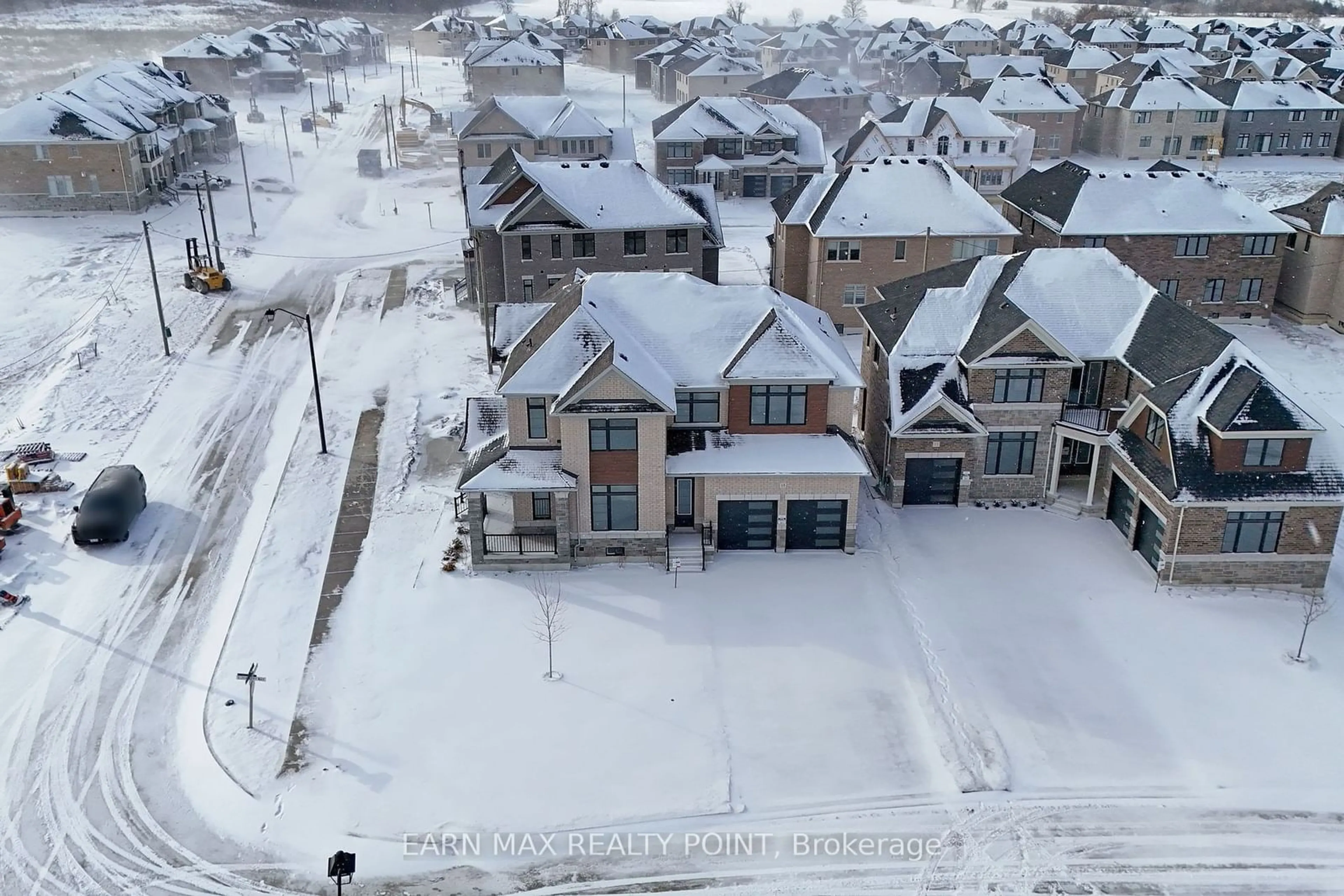 A pic from outside/outdoor area/front of a property/back of a property/a pic from drone, street for 15 Elderberry Way, Adjala-Tosorontio Ontario L0G 1W0