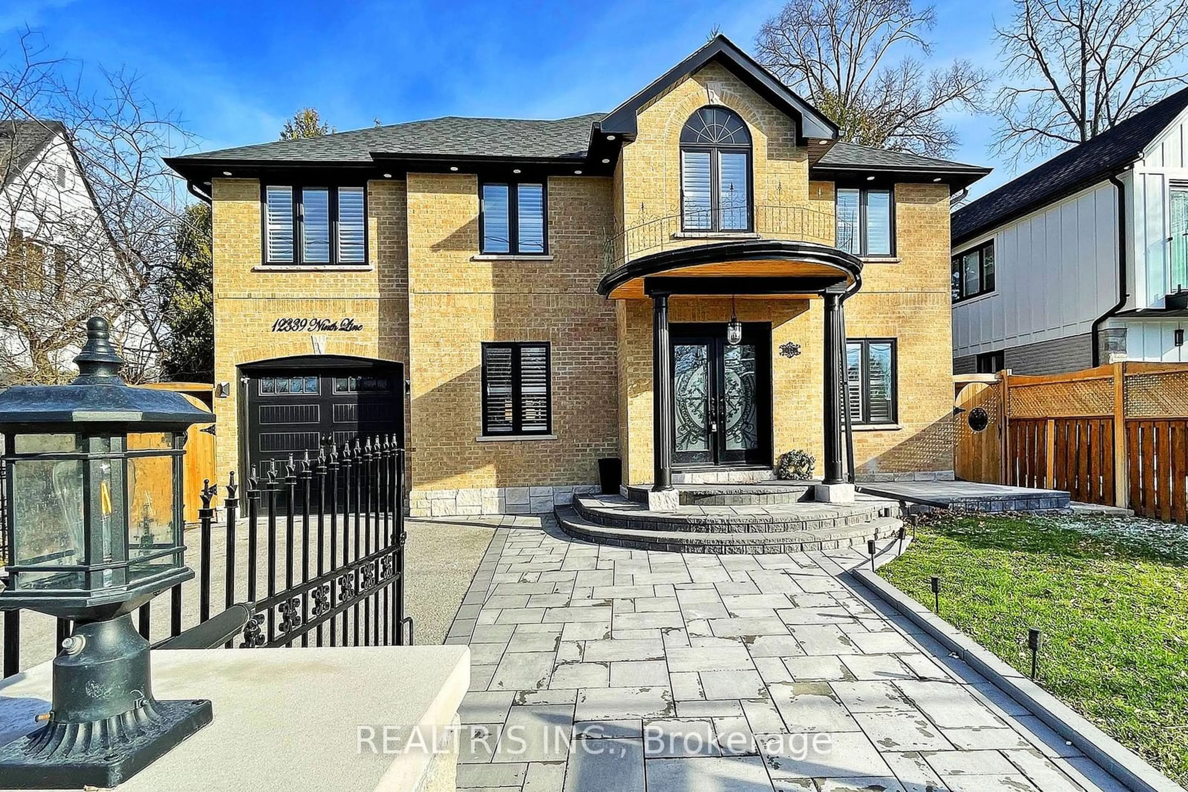 Home with brick exterior material, street for 12339 9th Line, Whitchurch-Stouffville Ontario L4A 1C2