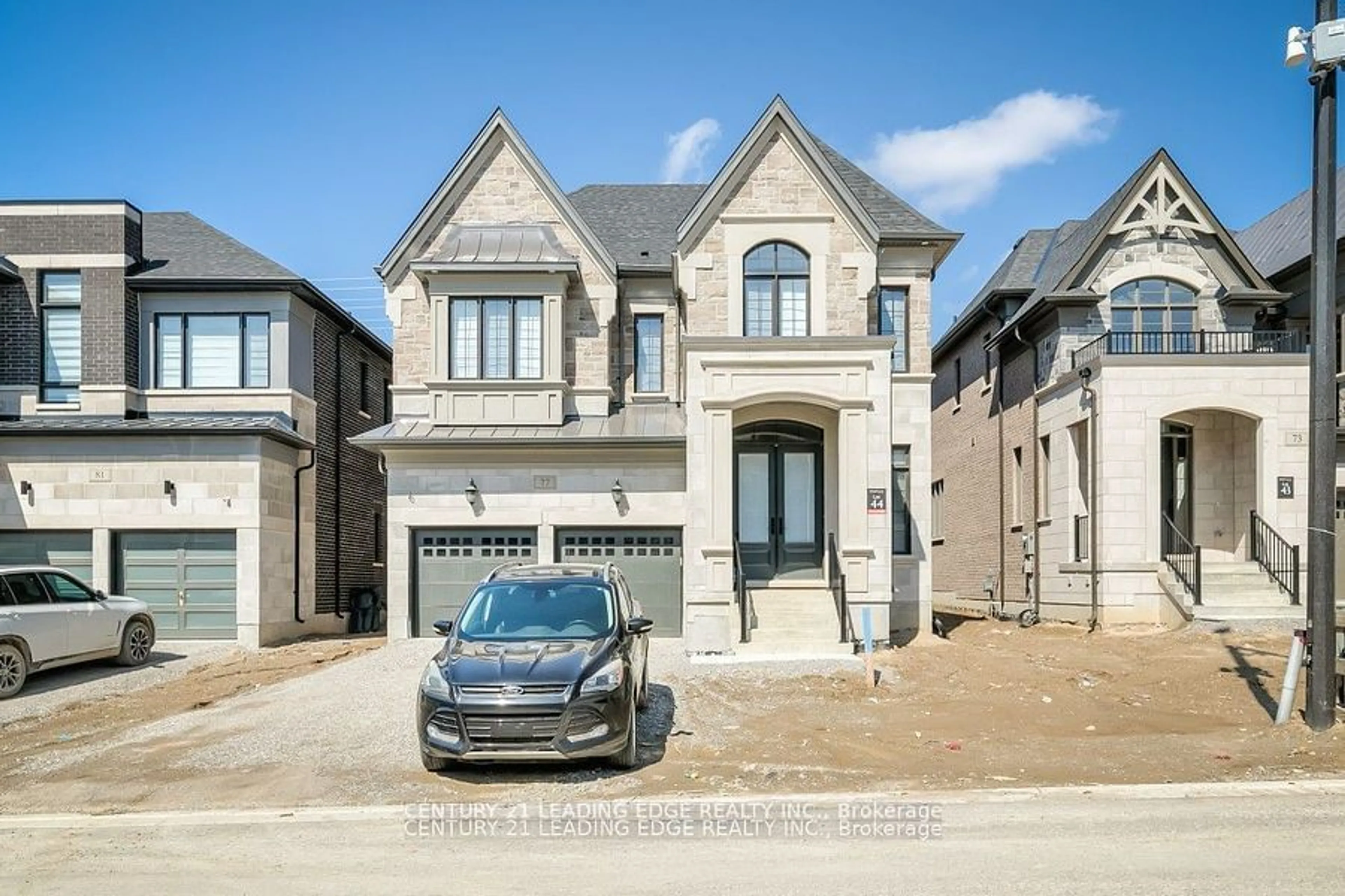 Home with brick exterior material, street for 77 Terravista Cres, Vaughan Ontario L4H 5K3