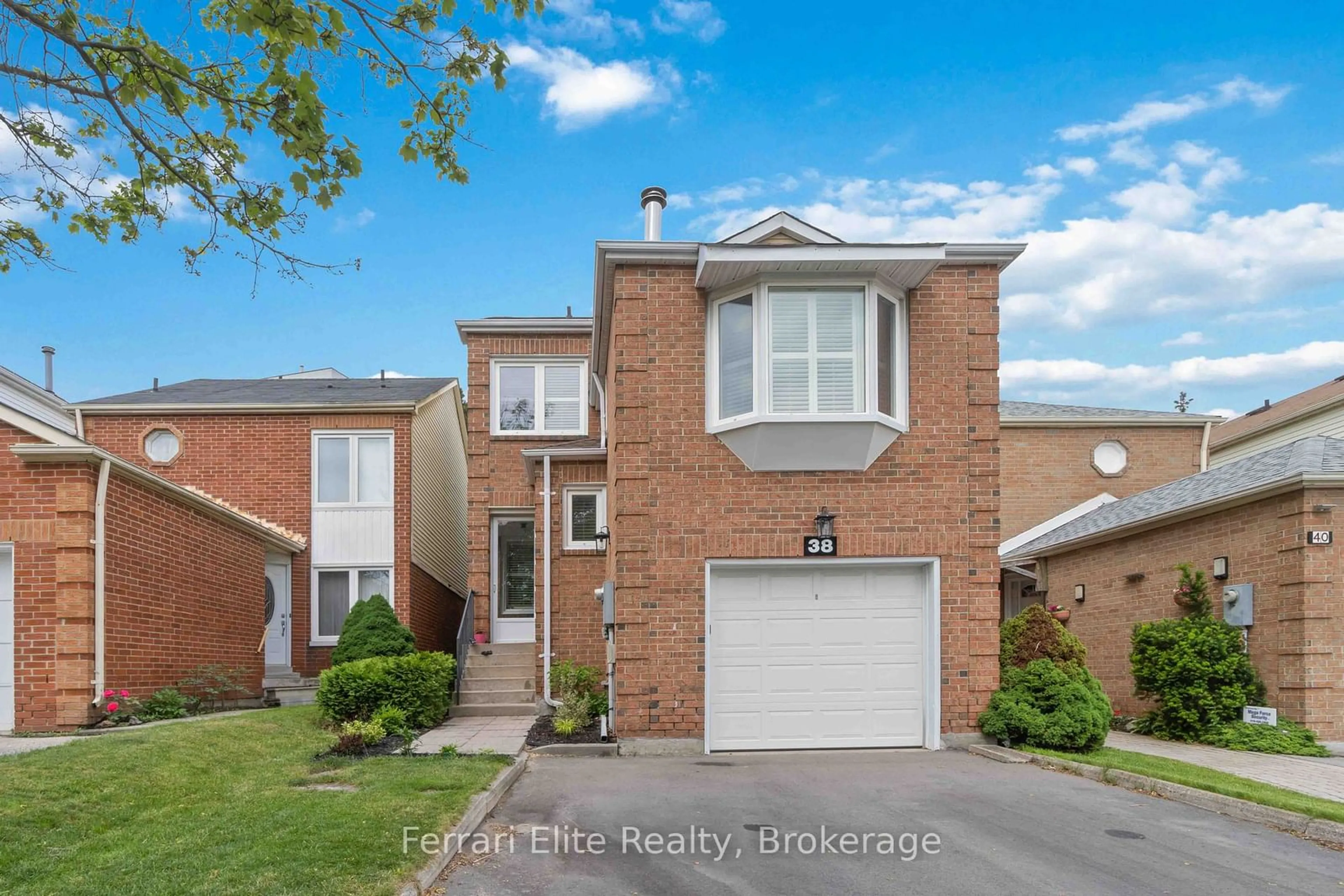 Home with brick exterior material, street for 38 Lansbury Crt, Vaughan Ontario L4J 5J9