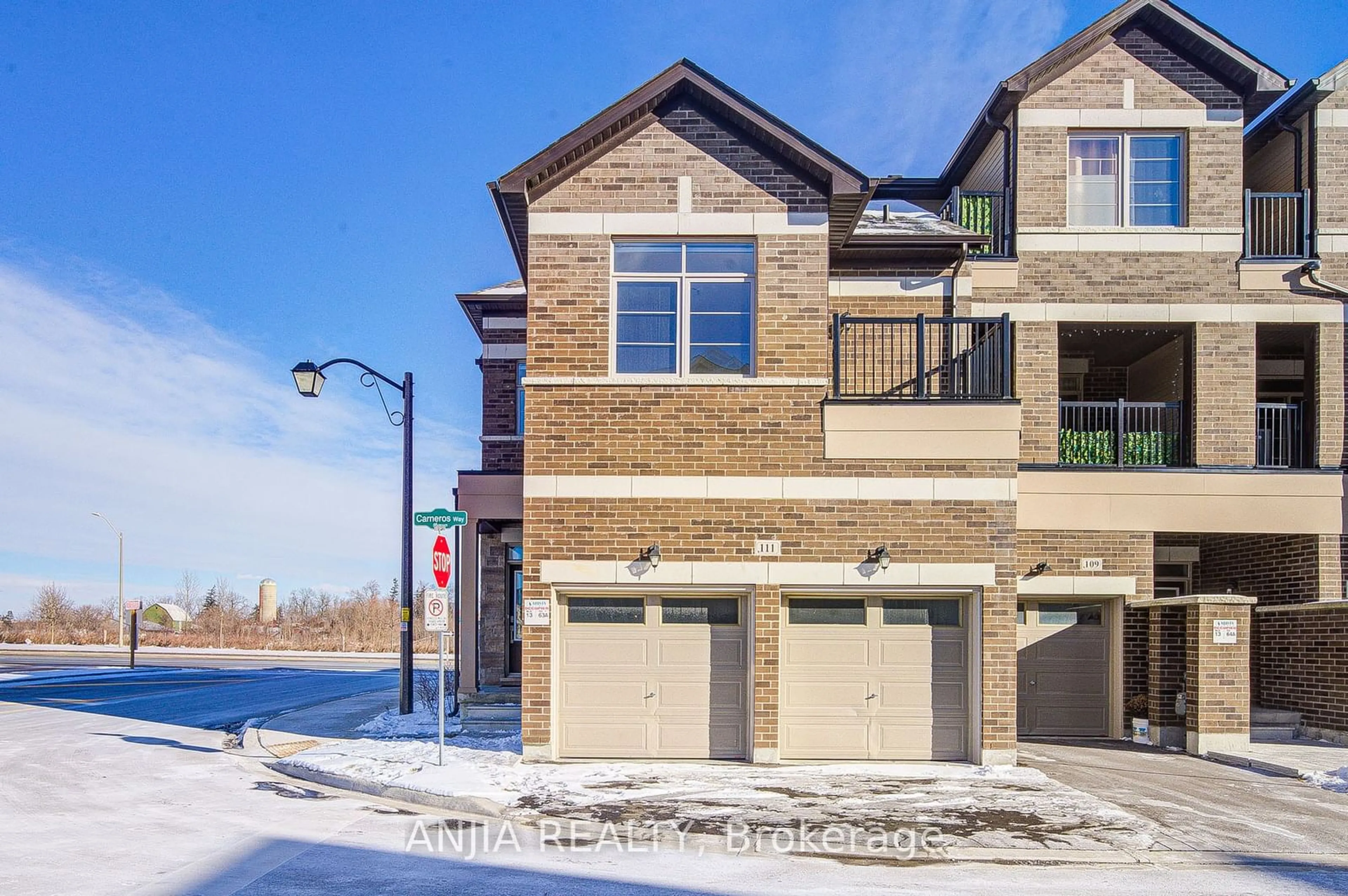 Home with brick exterior material, street for 111 Carneros Way, Markham Ontario L6B 1R2