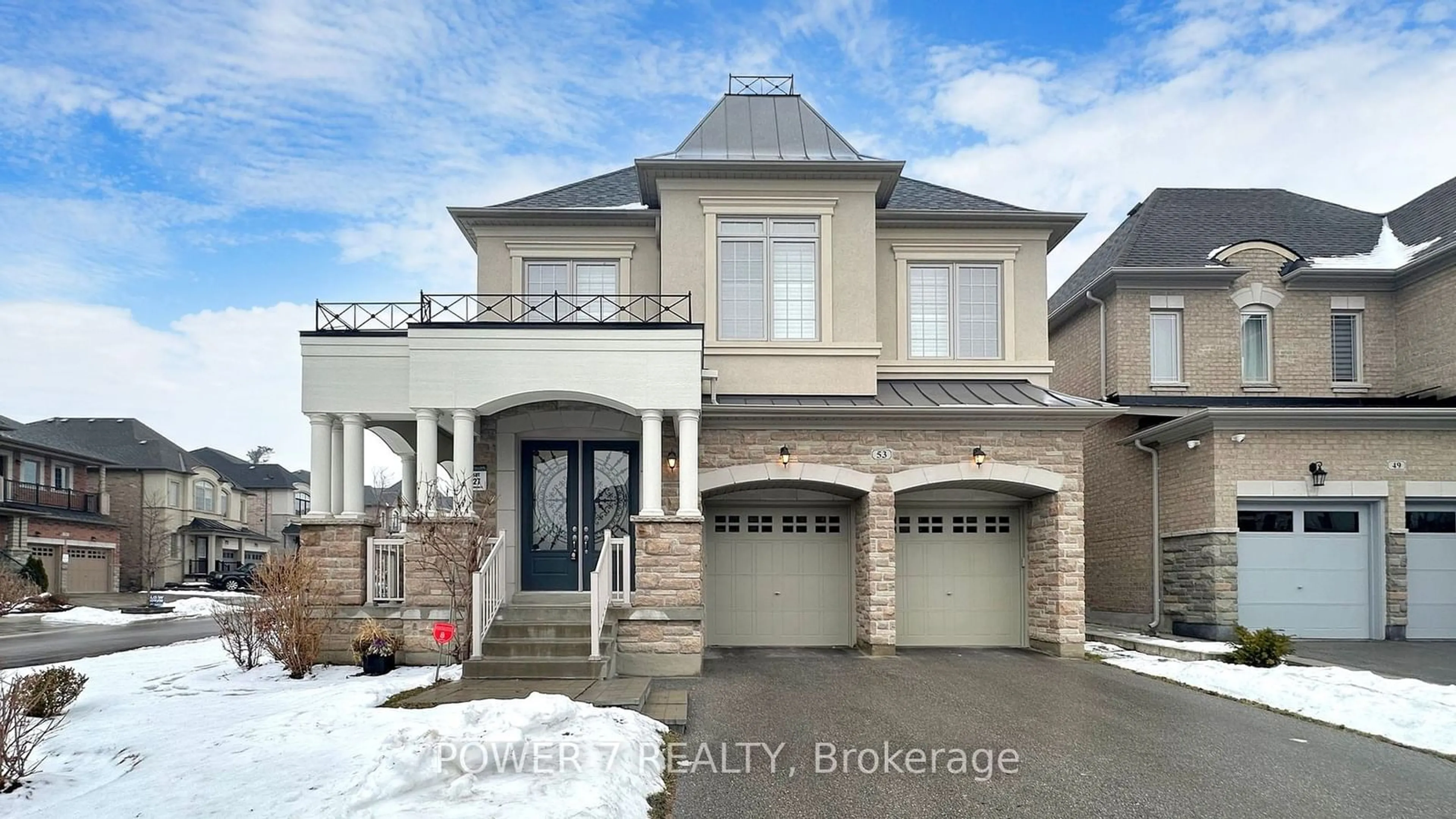 Home with brick exterior material, street for 53 Carling Rd, Vaughan Ontario L4H 4P7