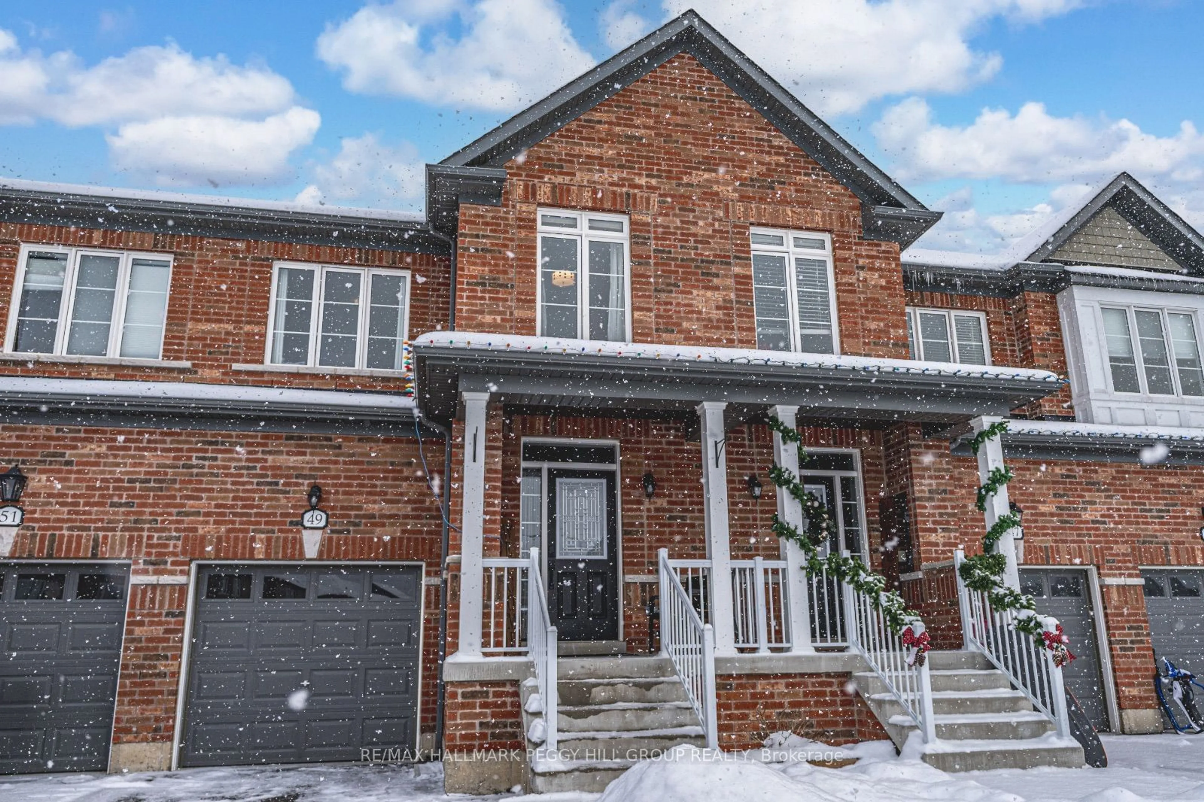 Home with brick exterior material, street for 49 Morris Dr, Essa Ontario L3W 0M5