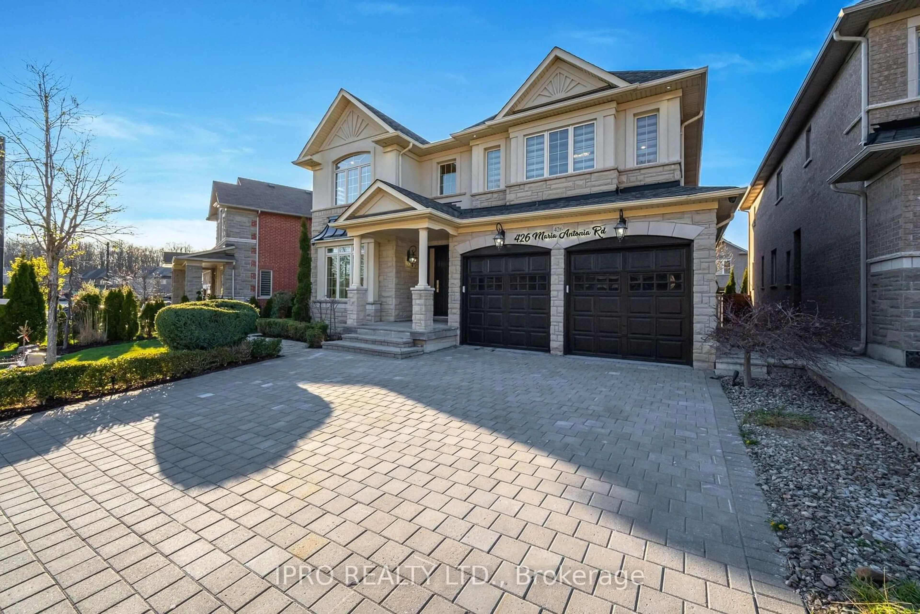 Home with brick exterior material, street for 426 Maria Antonia Rd, Vaughan Ontario L4H 0X5