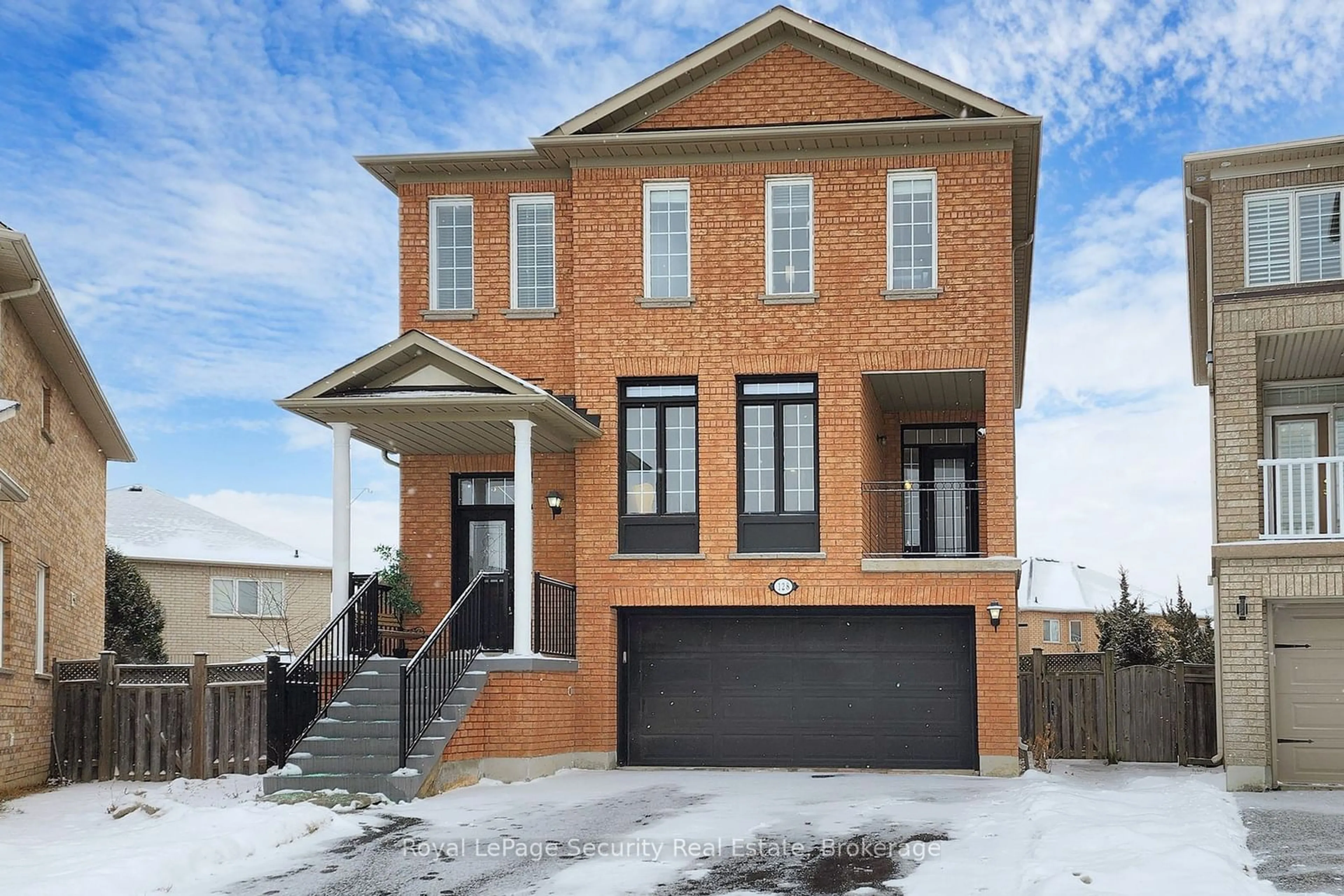 Home with brick exterior material, street for 128 Daiseyfield Cres, Vaughan Ontario L4H 2T7