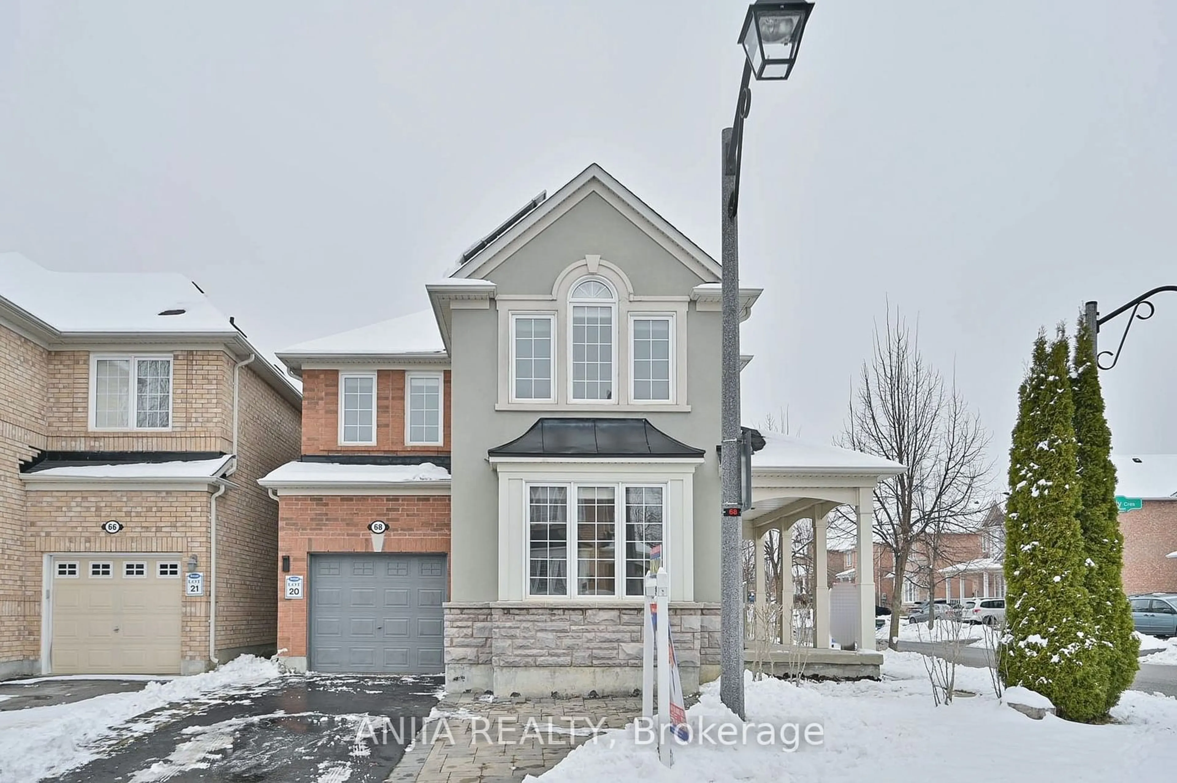 Home with brick exterior material, street for 68 Kelly Cres, Markham Ontario L6E 2B6