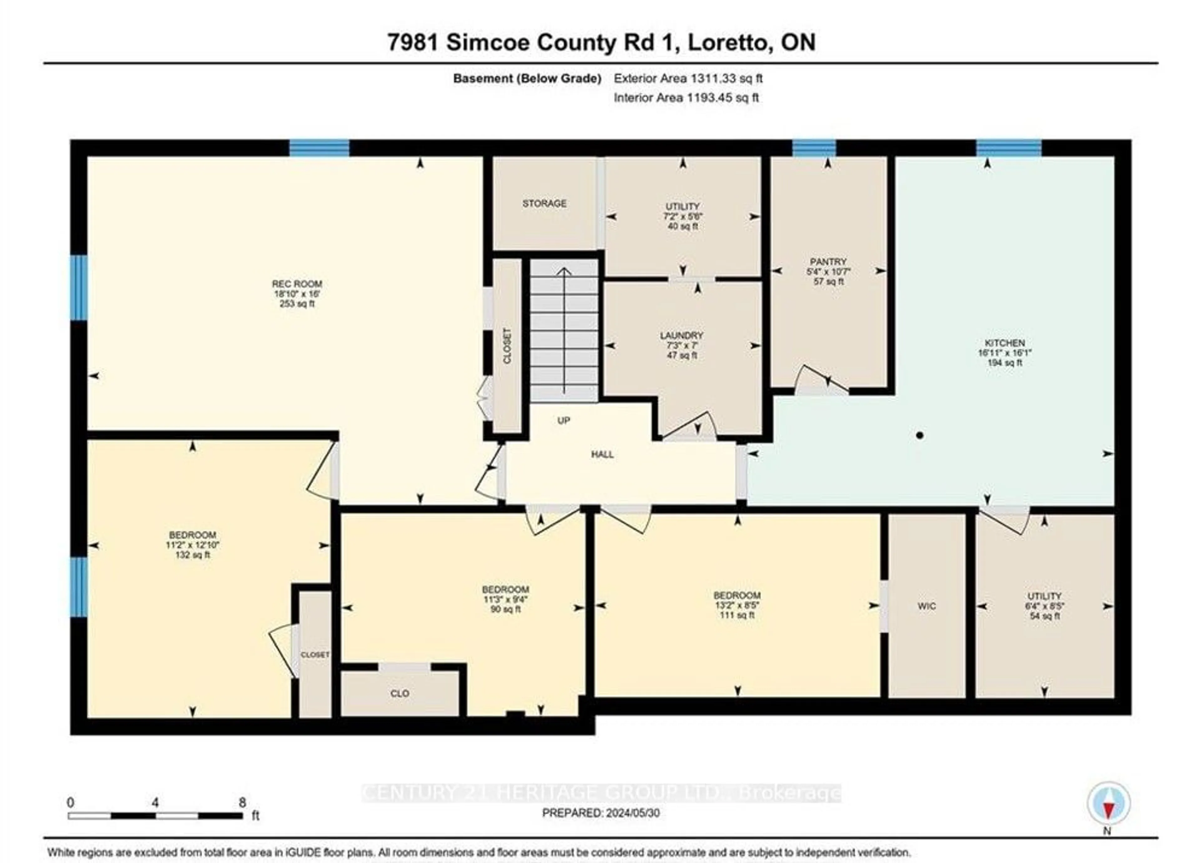 Floor plan for 7987 County Rd 1, Adjala-Tosorontio Ontario L0G 1L0