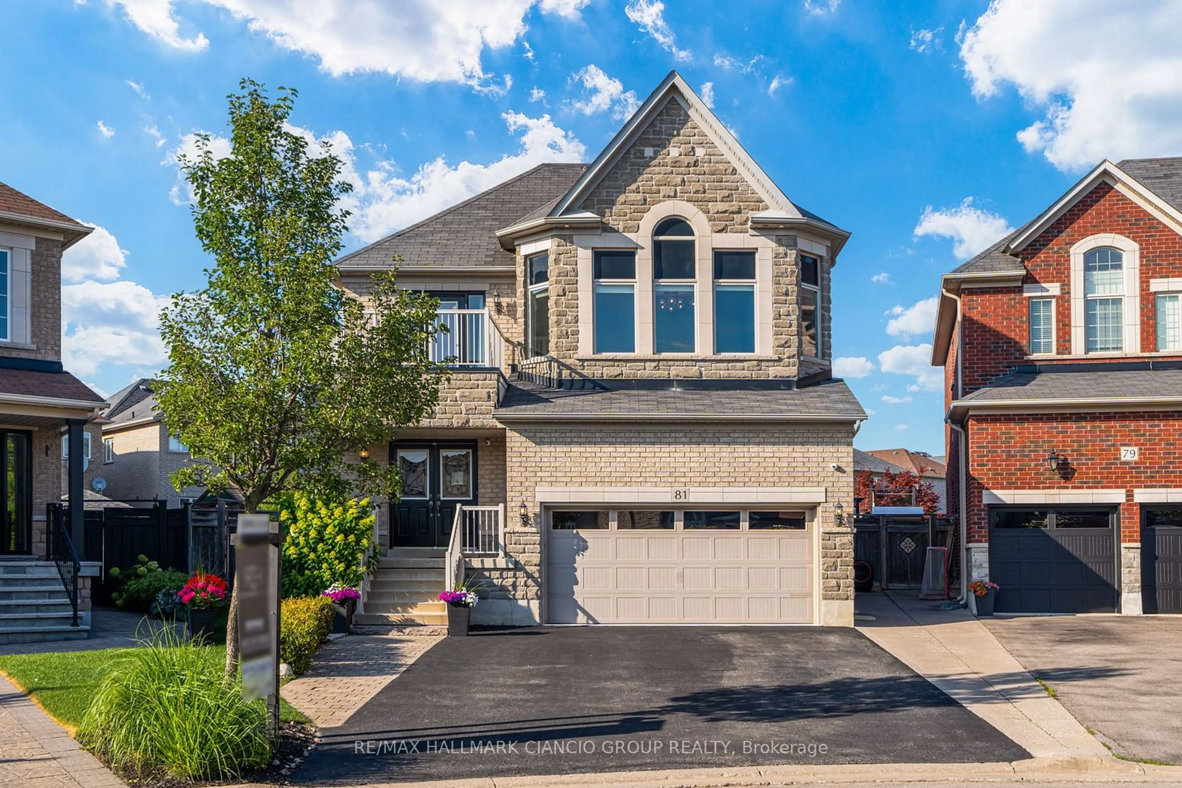 Home with brick exterior material, street for 81 Aidan Dr, Vaughan Ontario L4H 0C4