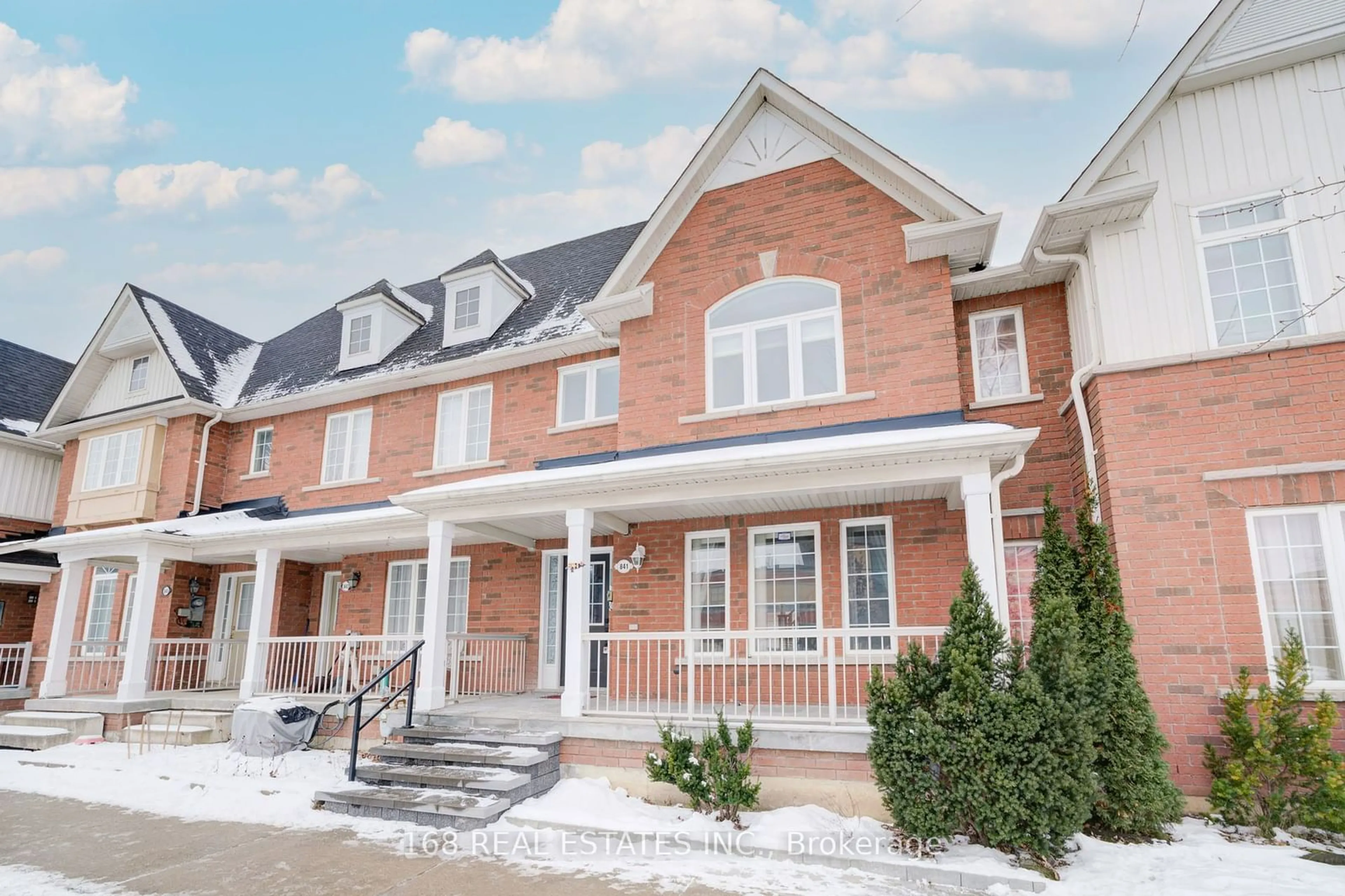 Home with brick exterior material, street for 841 Bur Oak Ave, Markham Ontario L6E 1W8