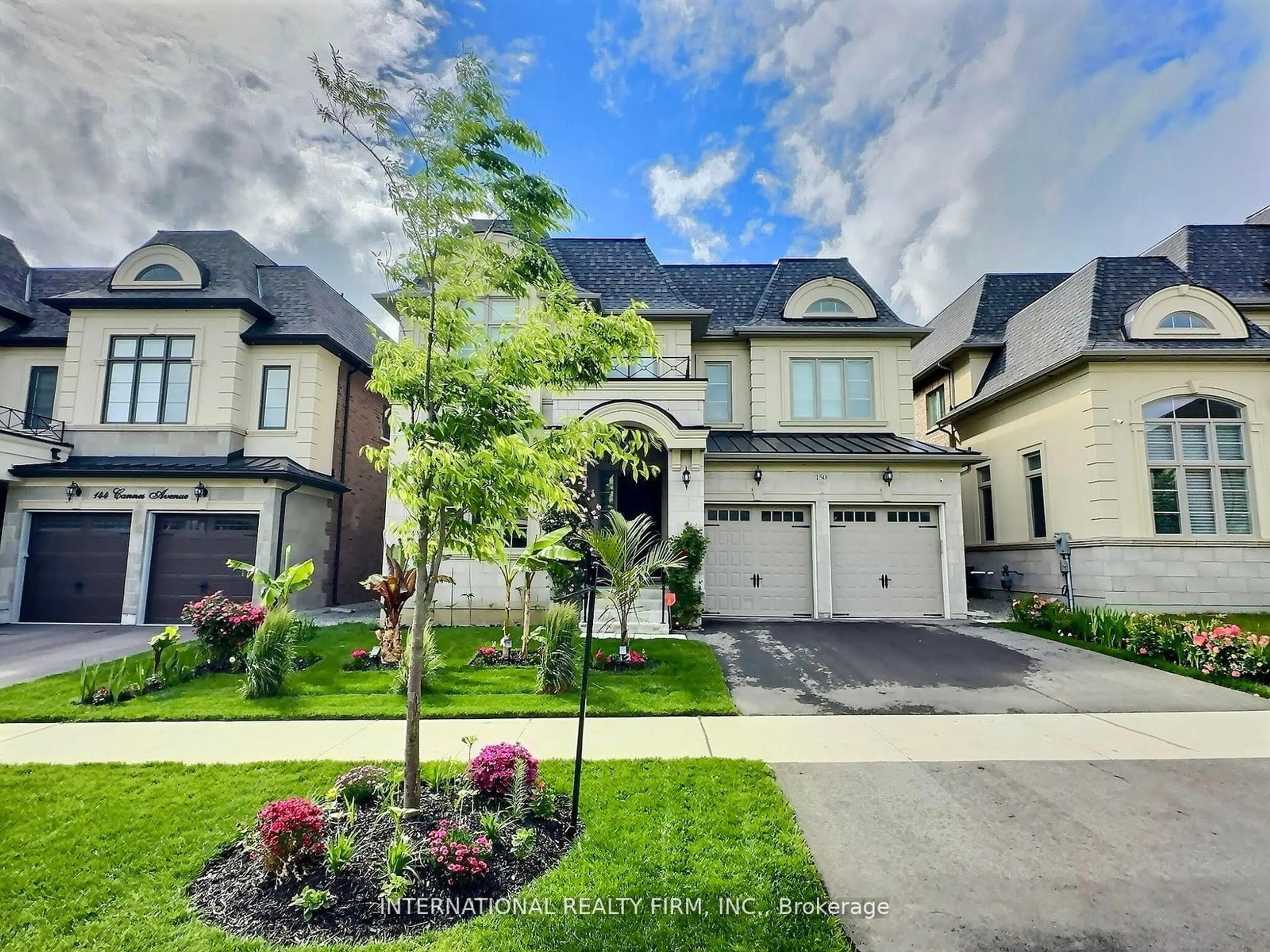 Home with brick exterior material, street for 150 Cannes Ave, Vaughan Ontario L4H 5A8