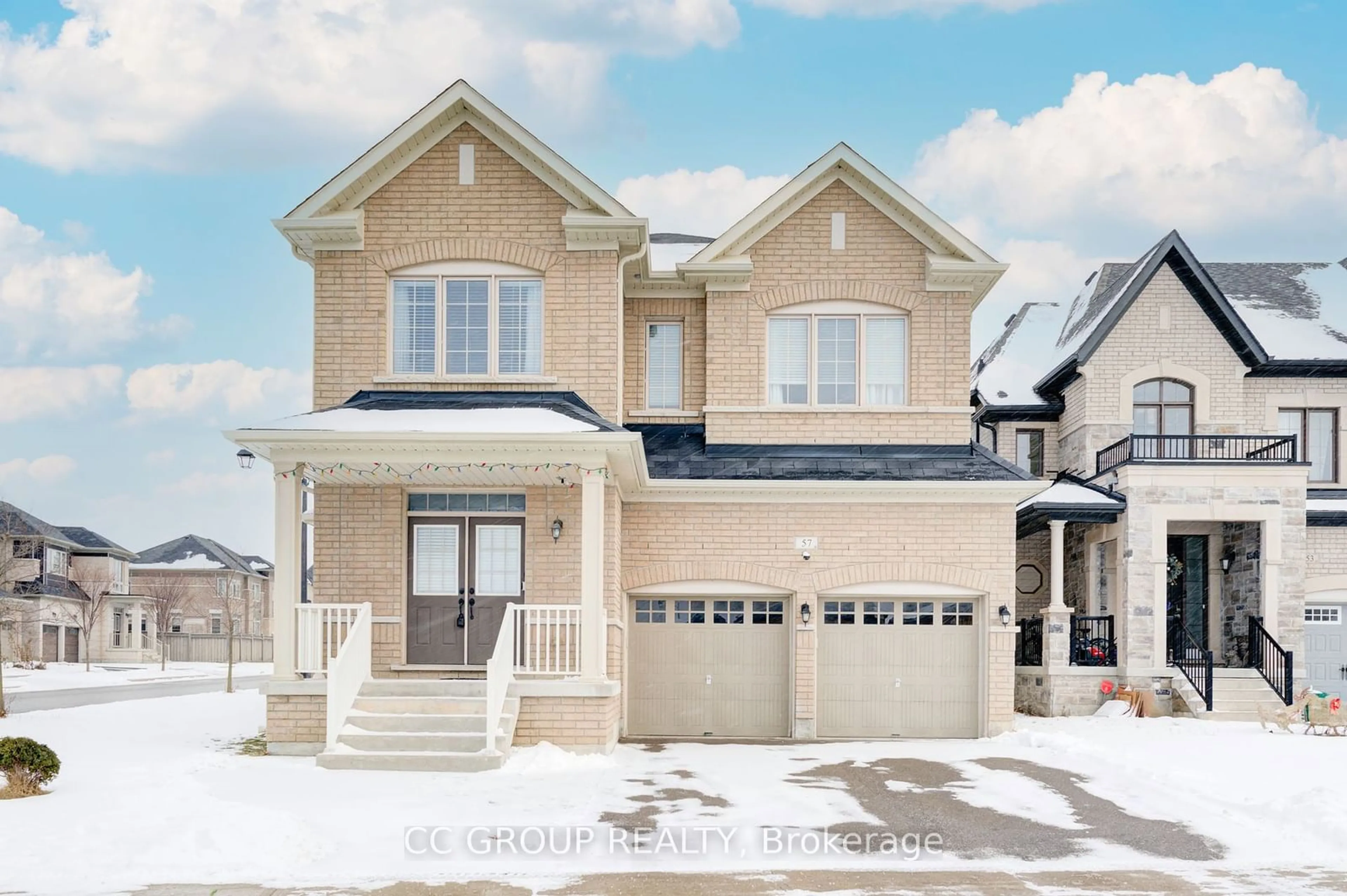 Home with brick exterior material, street for 57 Hancock St, Aurora Ontario L4G 7C4