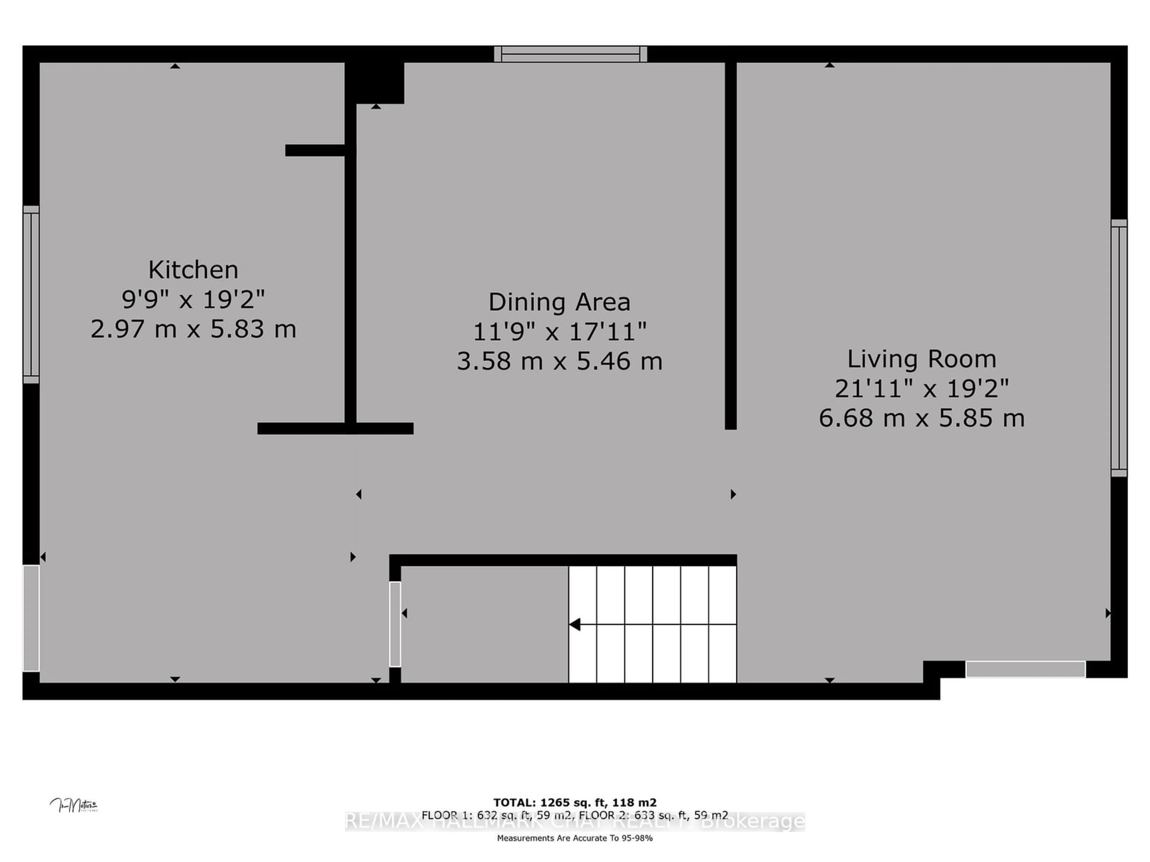 Floor plan for 228D Cindy Lane, Essa Ontario L0M 1B0