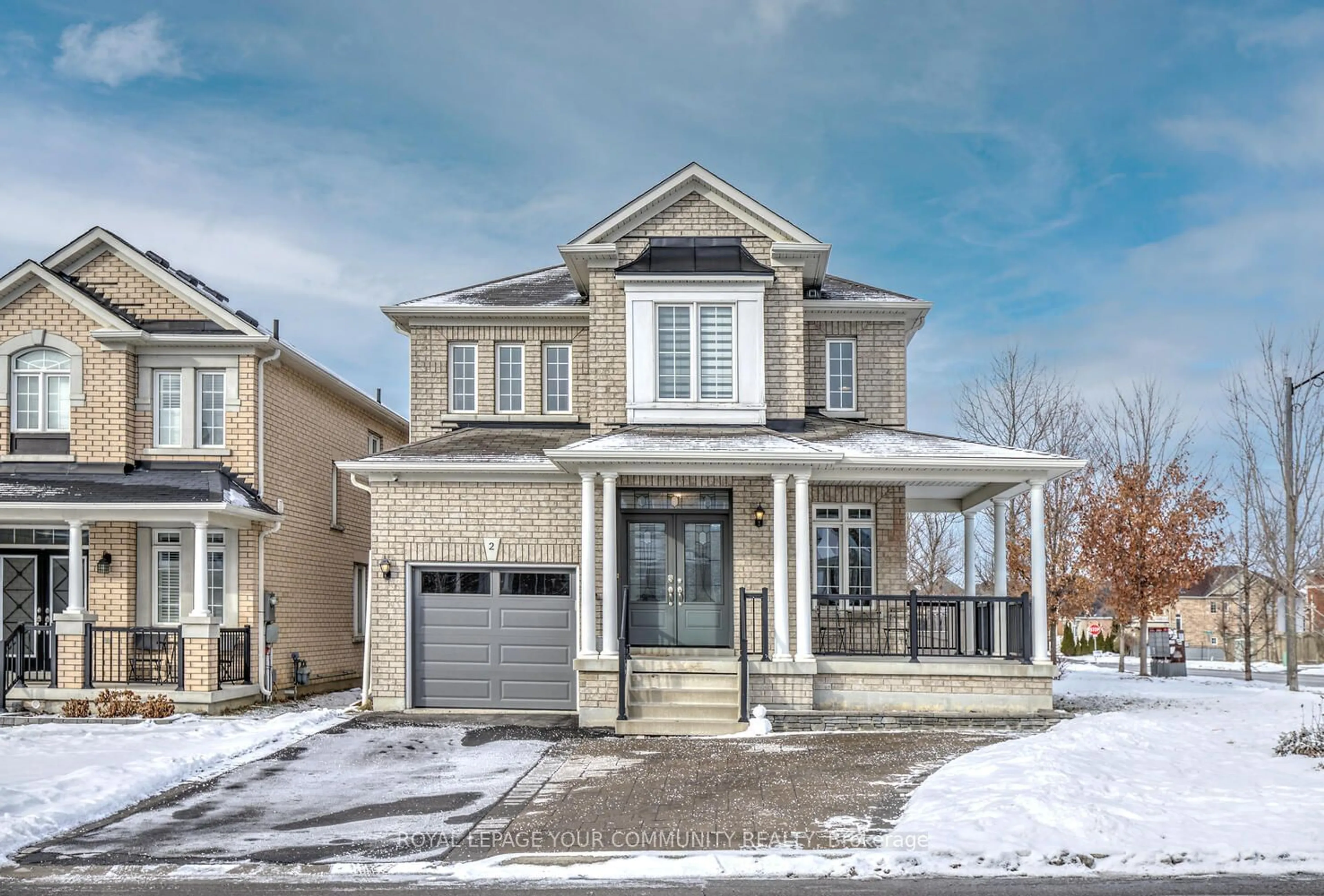 Home with brick exterior material, street for 2 Lauderdale Dr, Vaughan Ontario L6A 4G8