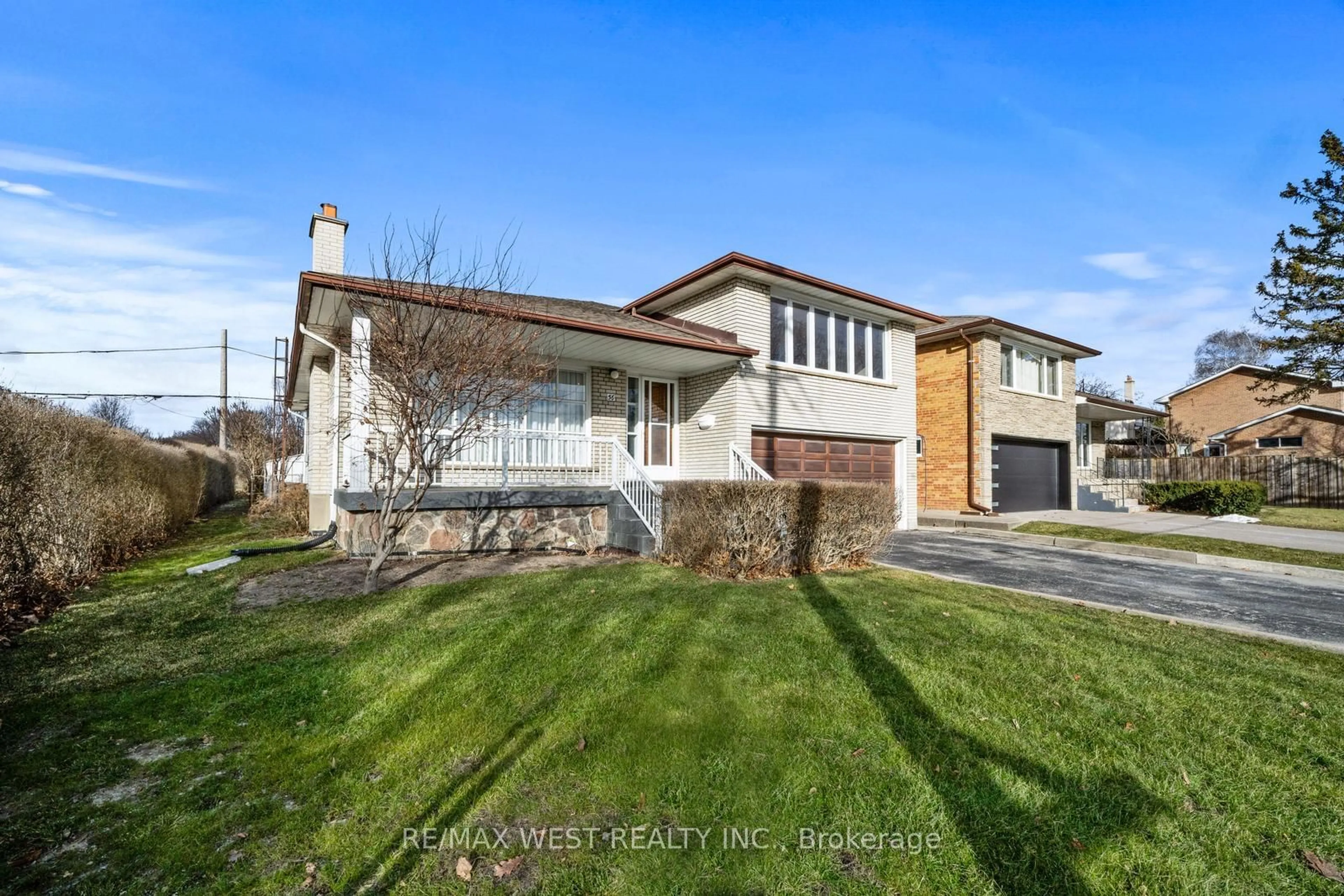 Home with brick exterior material, street for 56 Summitcrest Dr, Toronto Ontario M9P 1H5