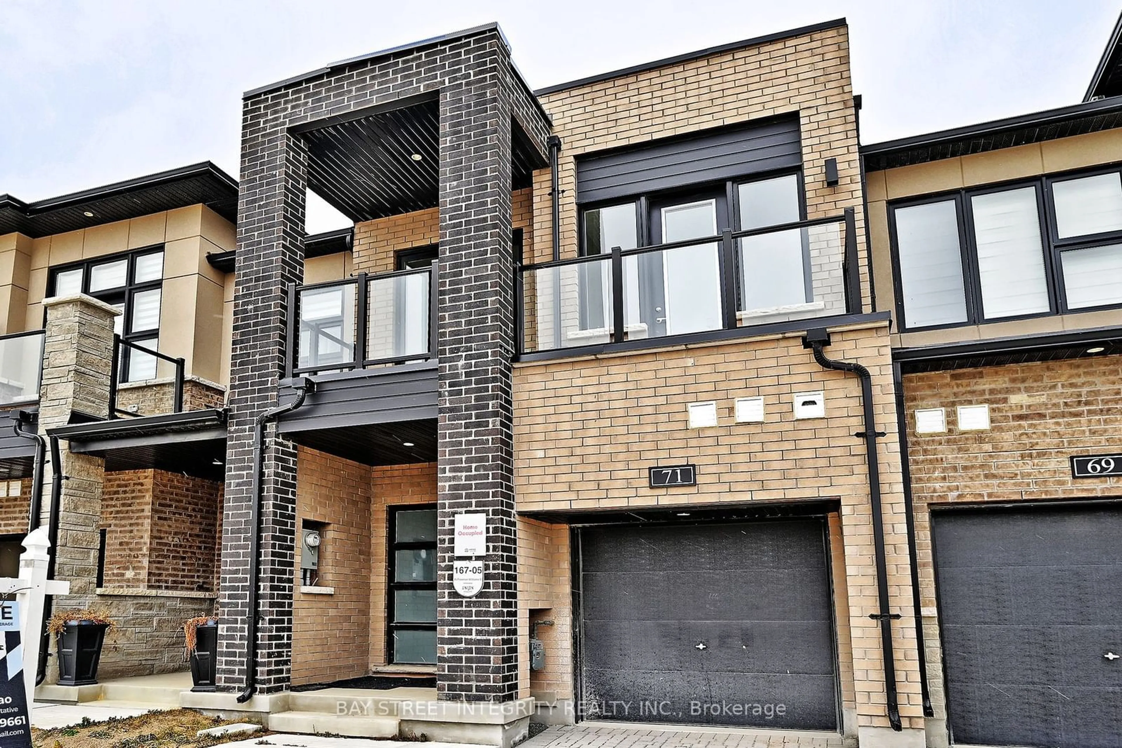 Home with brick exterior material, street for 71 Freeman William St, Markham Ontario L6C 3K4