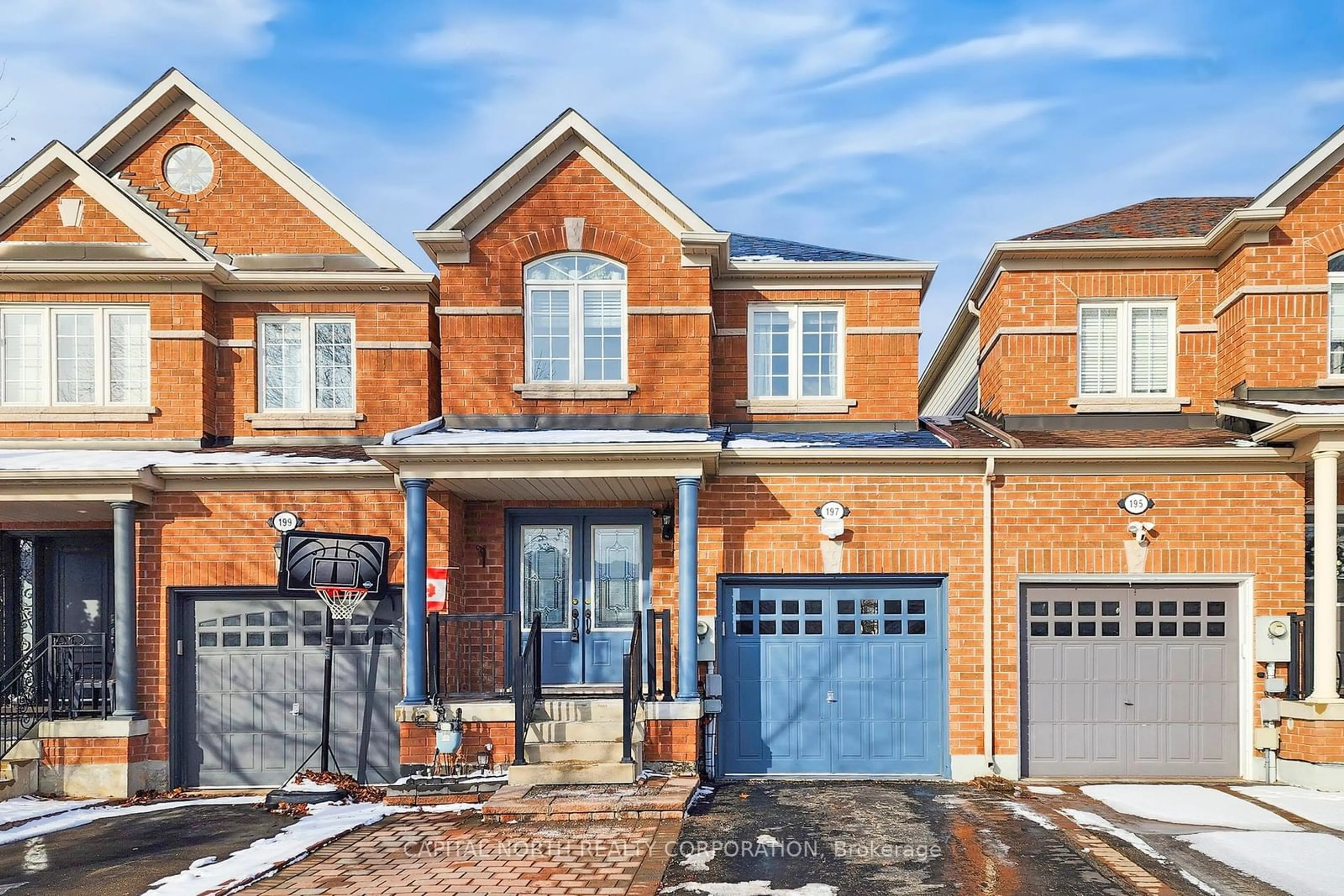 Home with brick exterior material, street for 197 Venice Gate Dr, Vaughan Ontario L4H 0E9