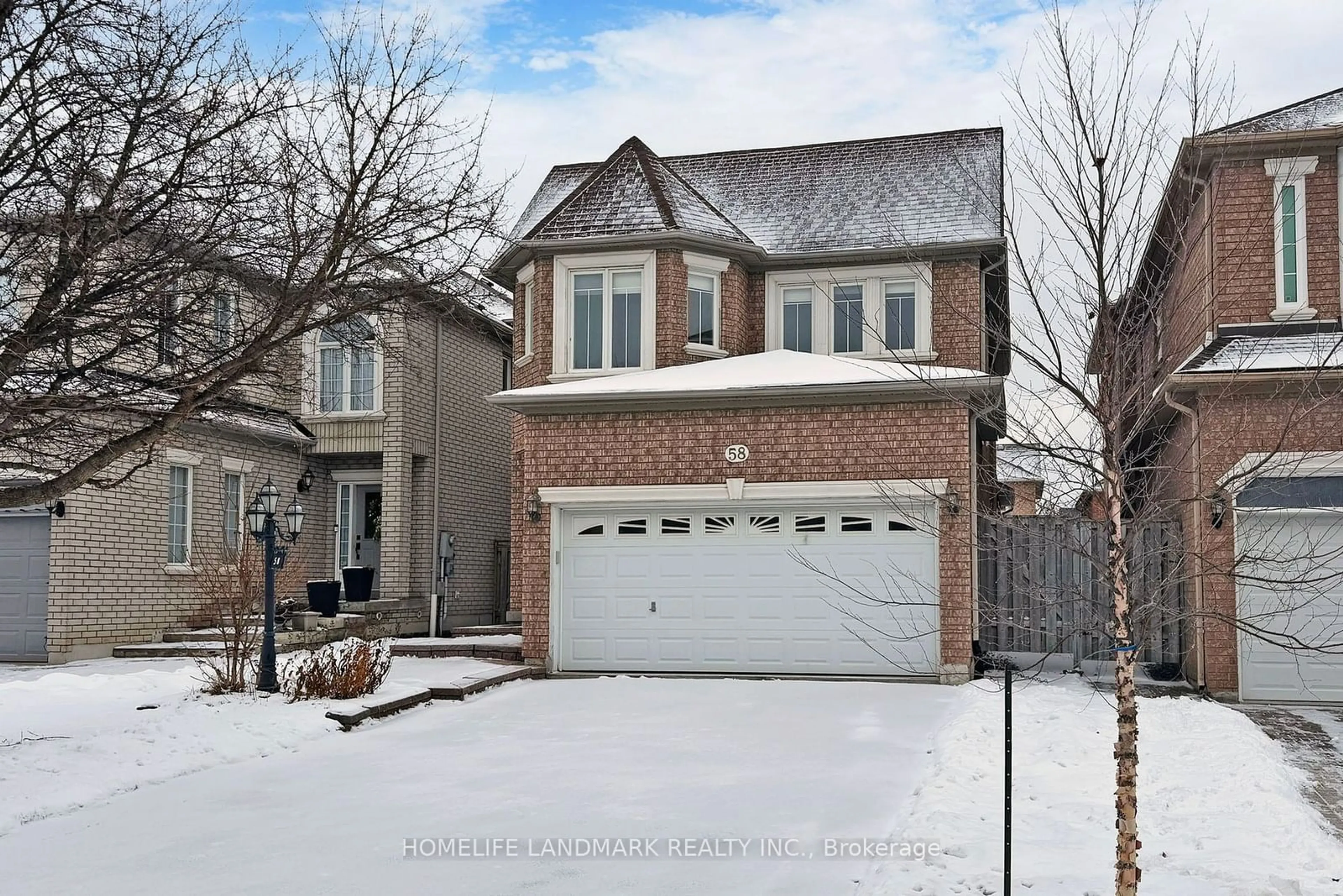 Home with brick exterior material, street for 58 Kiwi Cres, Richmond Hill Ontario L4S 2H6