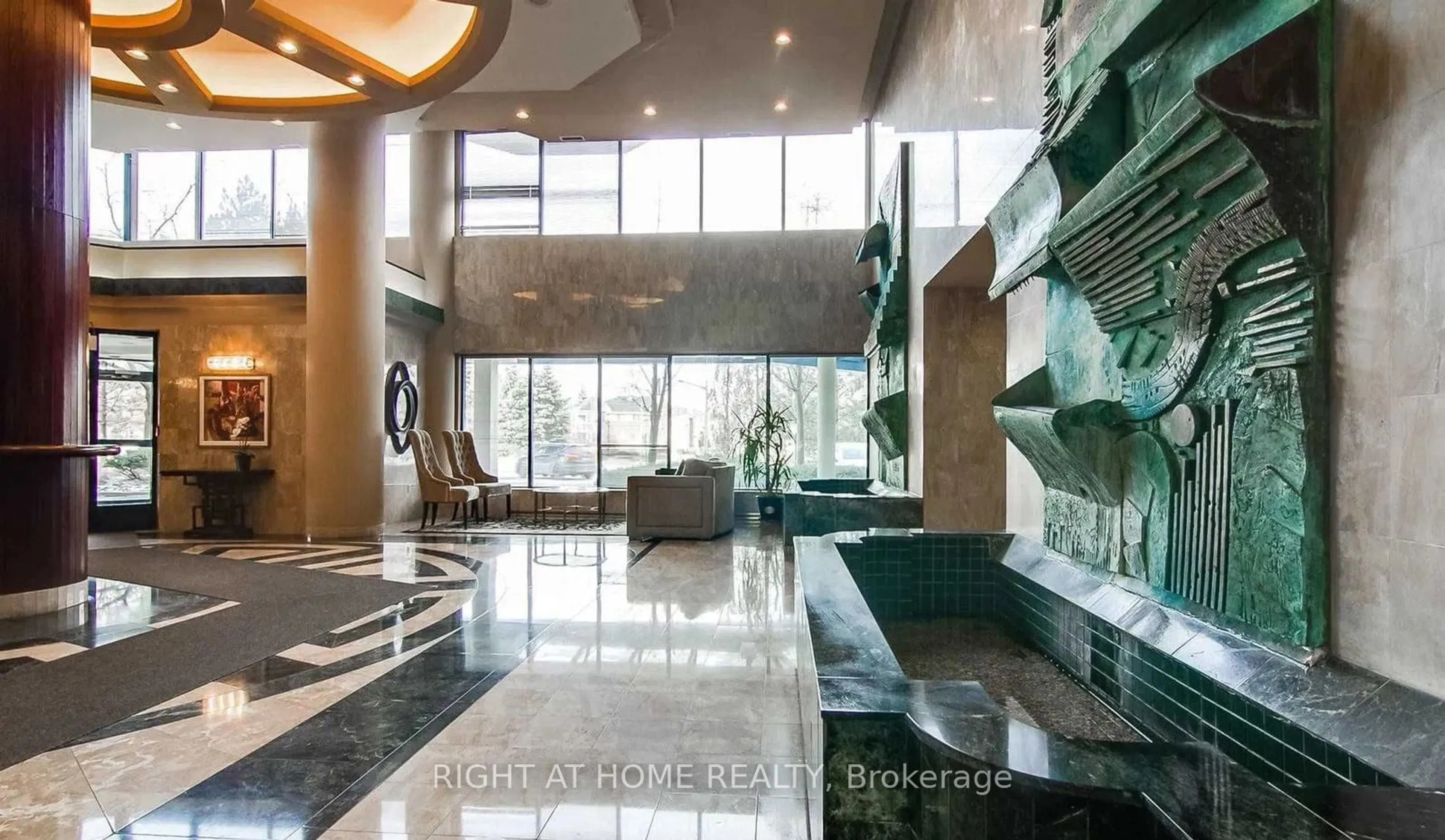 Lobby for 1 Clark Ave #1711, Vaughan Ontario L4J 7Y6