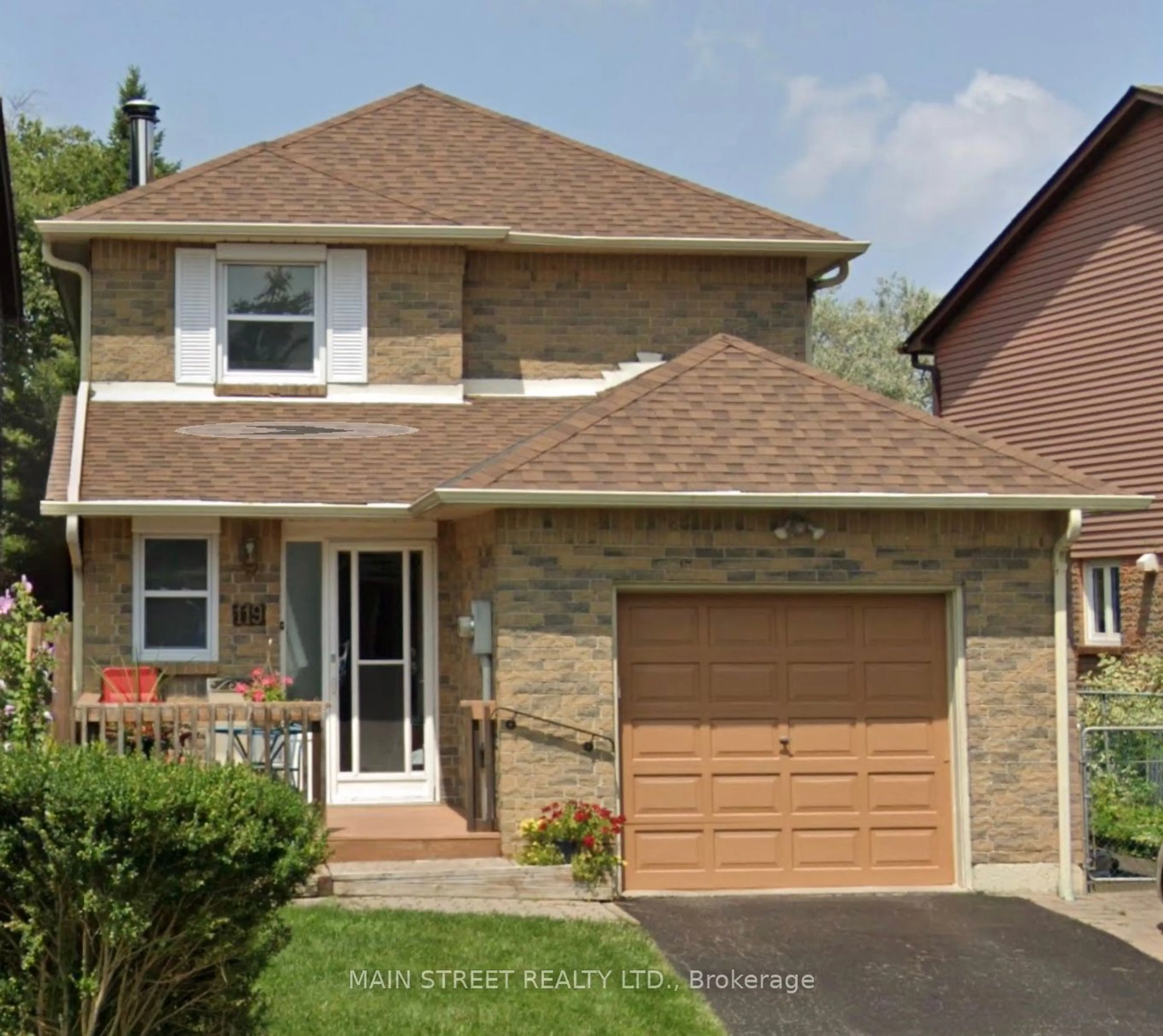 Home with brick exterior material, street for 119 Batson Dr, Aurora Ontario L4G 3S6