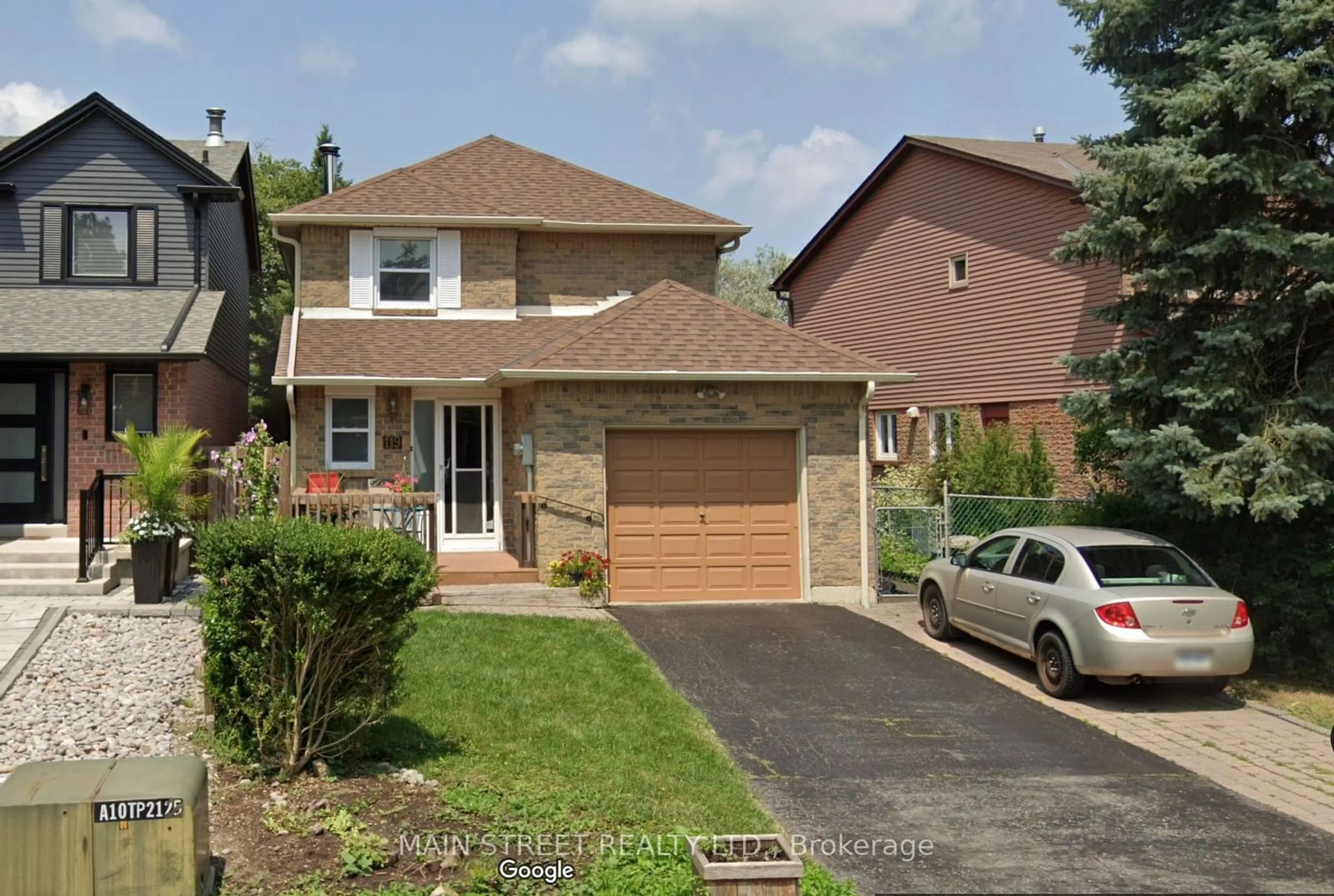 Home with brick exterior material, street for 119 Batson Dr, Aurora Ontario L4G 3S6