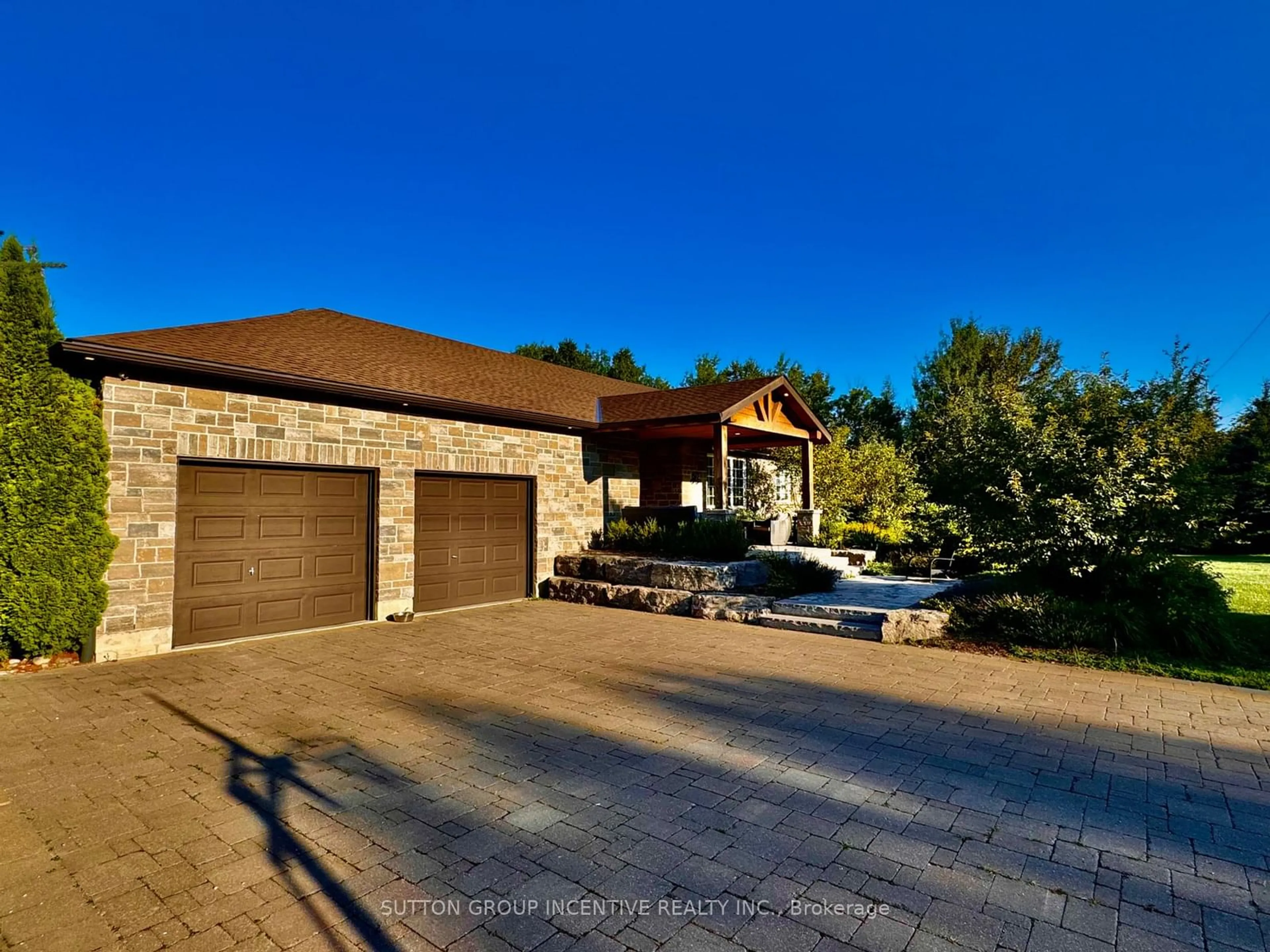 Home with brick exterior material, water/lake/river/ocean view for 7590 8th Line, Essa Ontario L0M 1T0