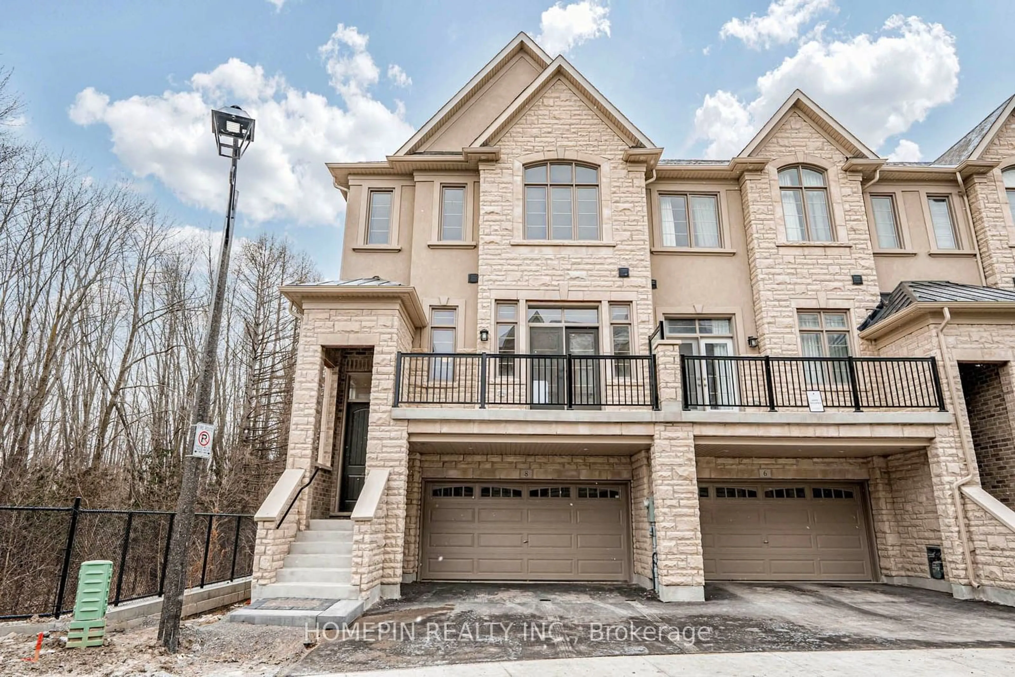 Home with brick exterior material, street for 8 Gardeners Lane, Markham Ontario L6C 3L5